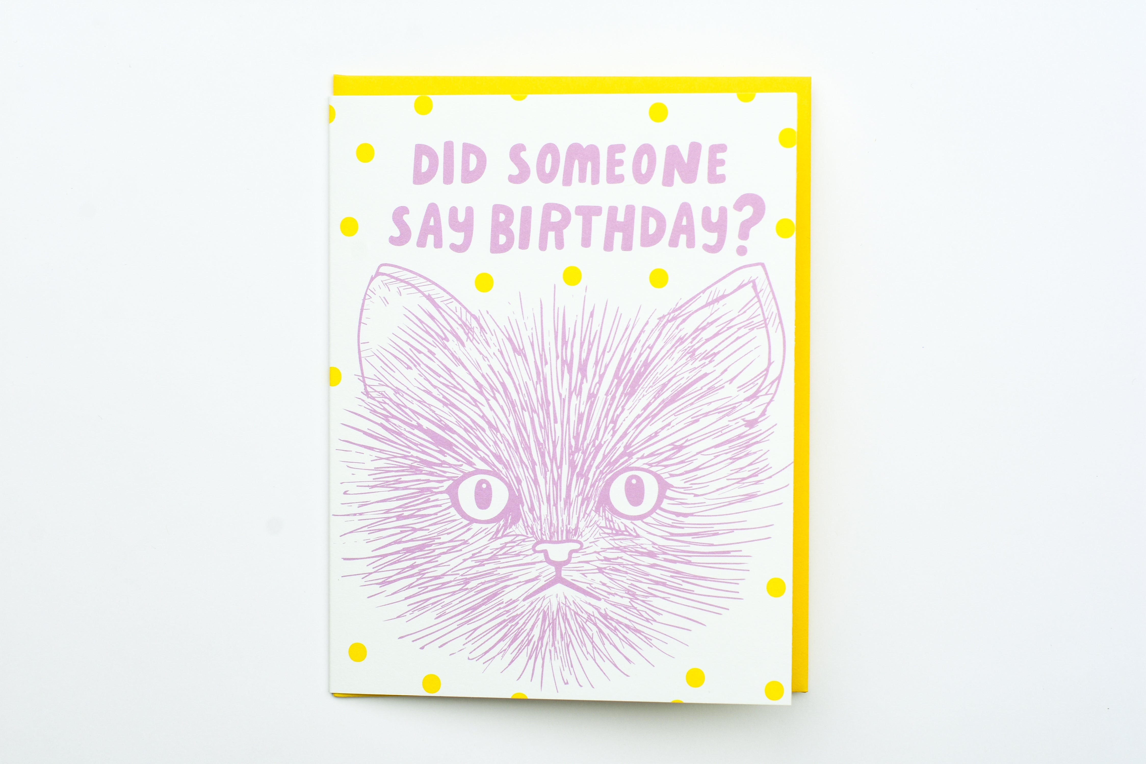 Say Birthday Card