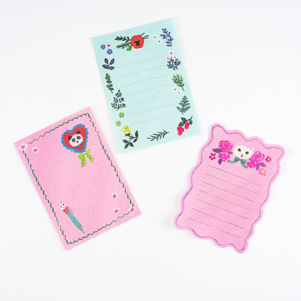 Hobonichi 2026 - Yumi Kitagishi: White Cat’s Mini Letter Set