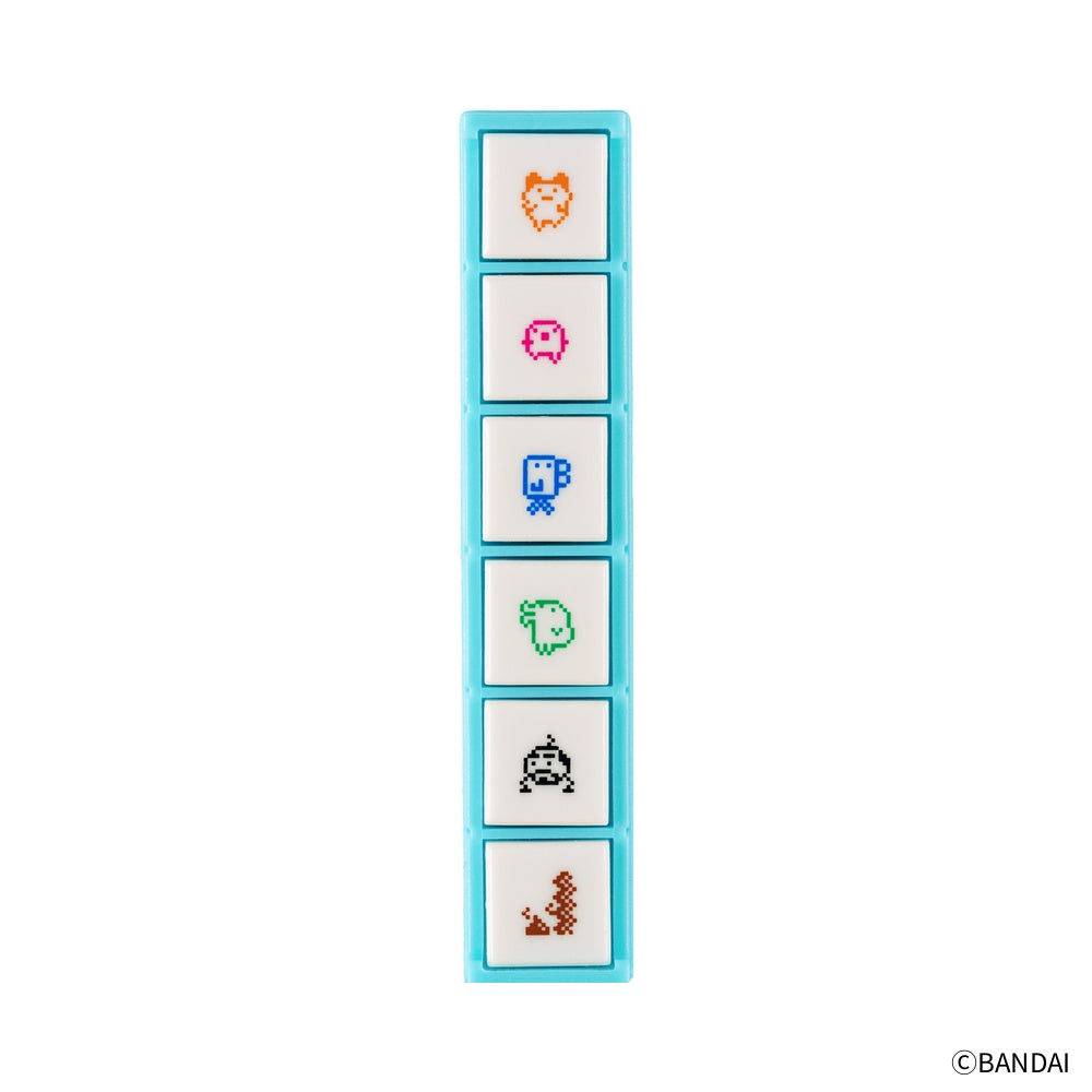 Hobonichi 2026 x Kodomo no Kao - Pochitto6 Push-Button Stamp - Tamagotchi