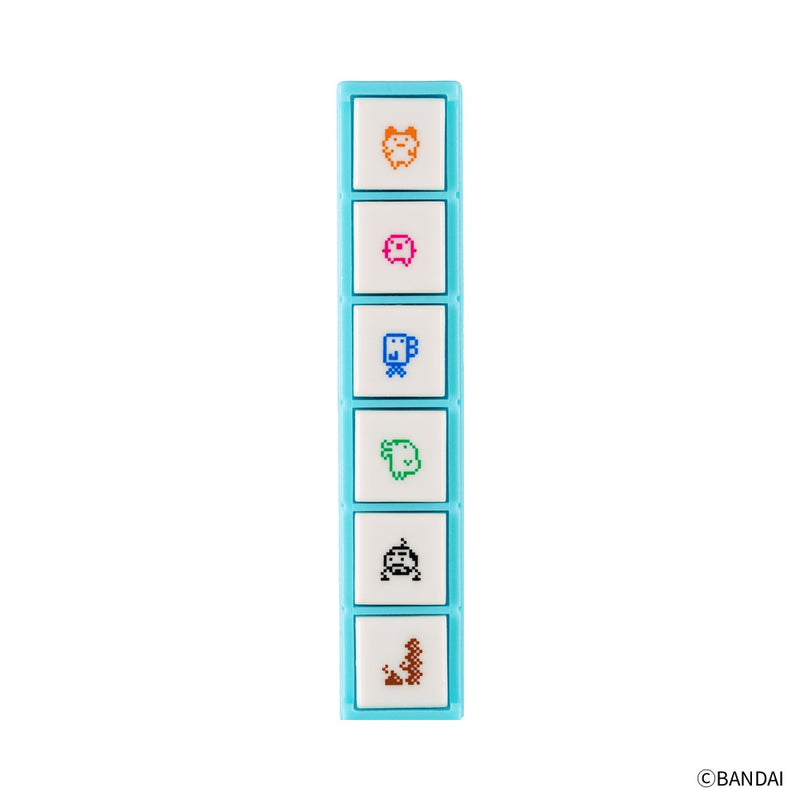 Hobonichi 2026 x Kodomo no Kao - Pochitto6 Push-Button Stamp - Tamagotchi