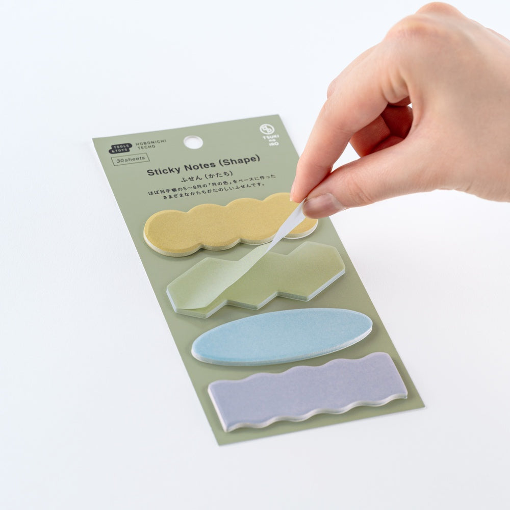 Hobonichi 2026 - TSUKI no IRO: Sticky Notes - Shape