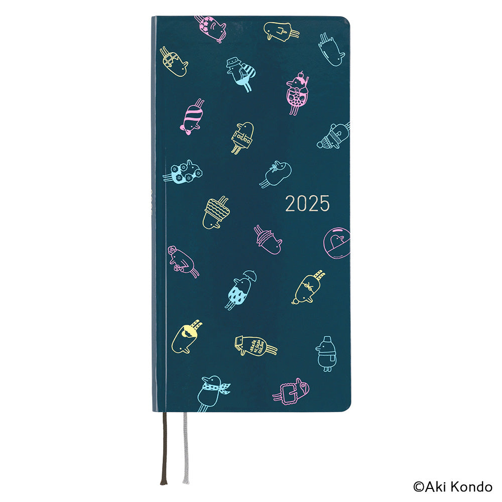 Hobonichi Techo Weeks 2025 - Hobotoridori: Sparkling Hobotoridori - April Start