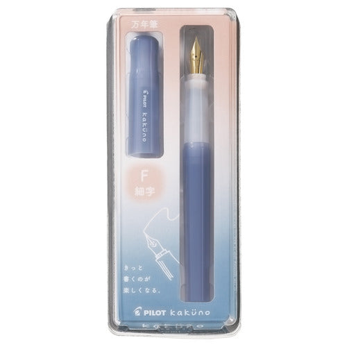 Pilot Kakuno Fountain Pen - Madoromi Color Series - Drowsy Blue