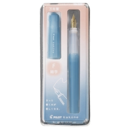 Pilot Kakuno Fountain Pen - Madoromi Color Series - Drowsy Light Blue