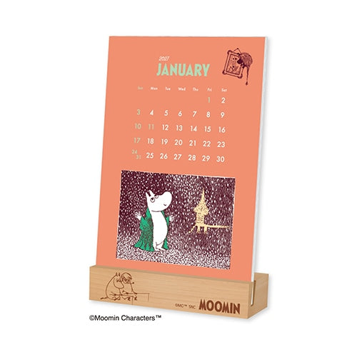Shinnippon 2027 - Moomin Desktop Monthly Calendar (Coming Soon)