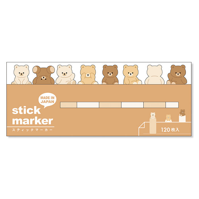 Mind Wave Stick Marker - Teddy Bear