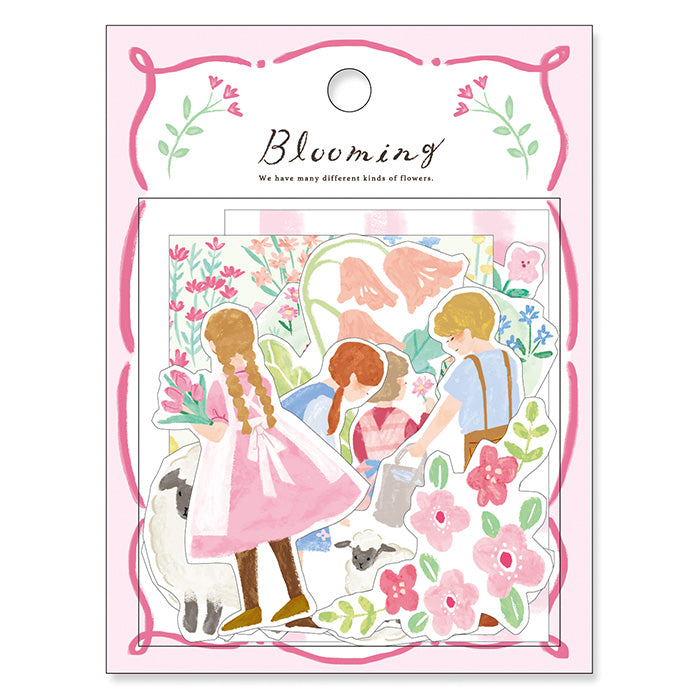 Mind Wave - Blooming Flake Sticker - Pink Sheep