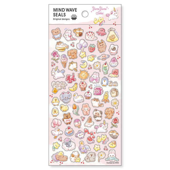 Mind Wave Sticker Sheet - Yume Yume Sekai