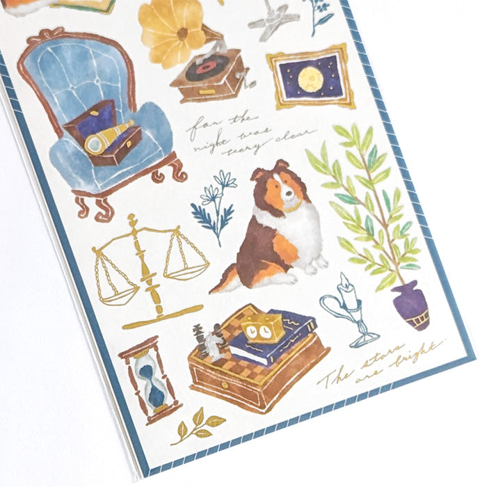 Mind Wave - Snug Room Sticker Sheet - Astronomy
