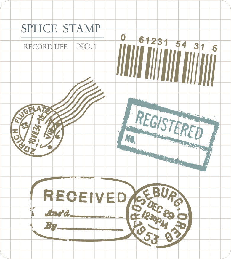 MU Clear Stamp Set - Record Life