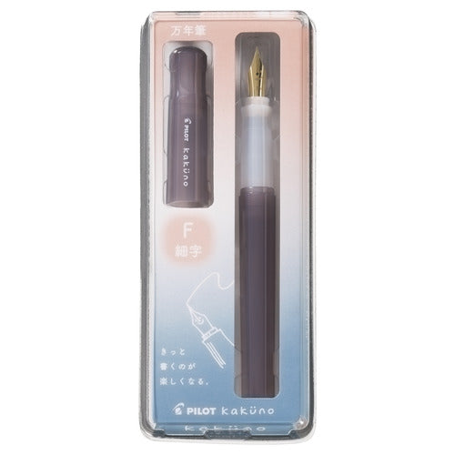 Pilot Kakuno Fountain Pen - Madoromi Color Series - Drowsy Brown