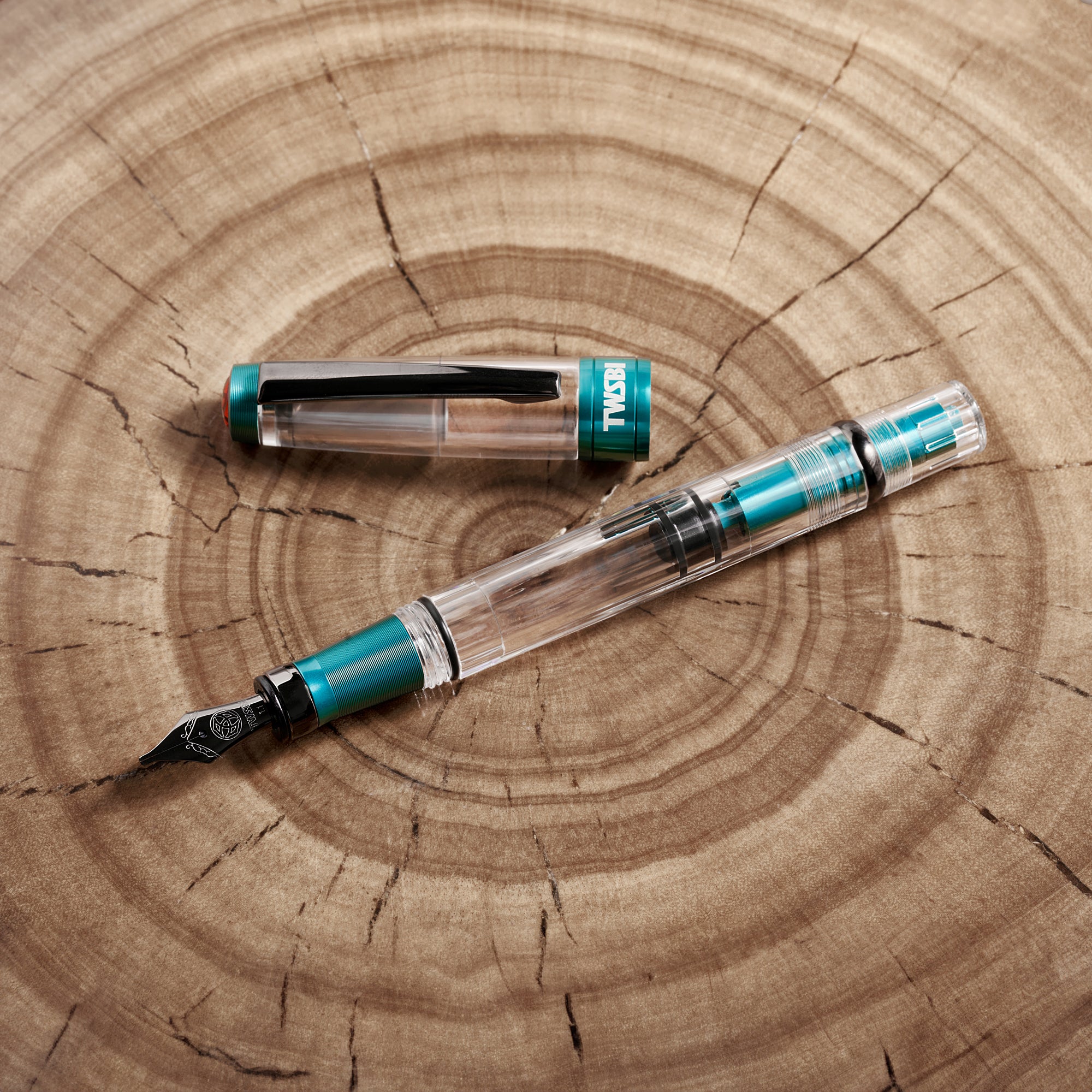 TWSBI Diamond 580ALR Fountain Pen - Caribbean Onyx Trim