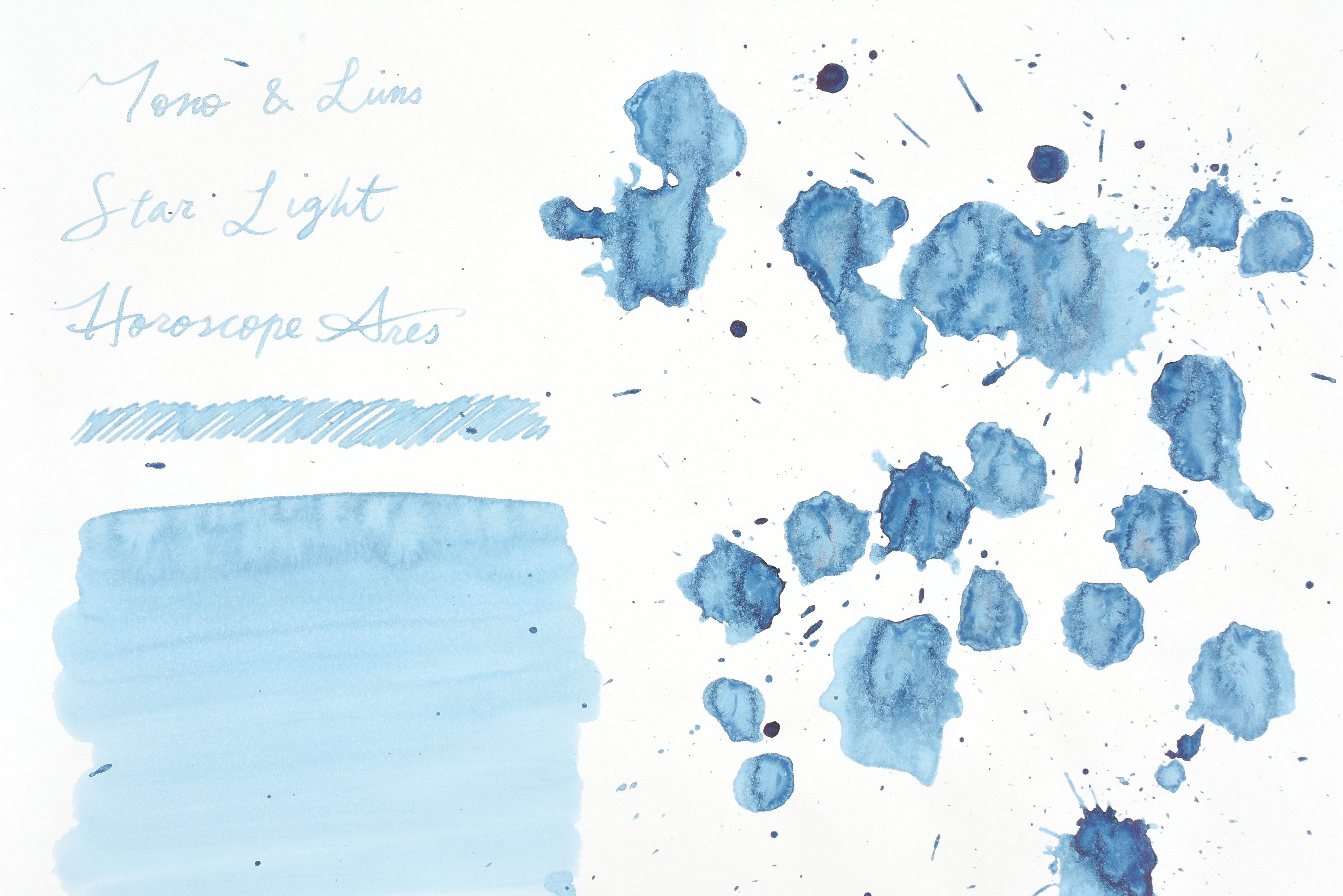 Tono & Lims Ink Bottle - Star Light - Horoscope Ares - 30ml