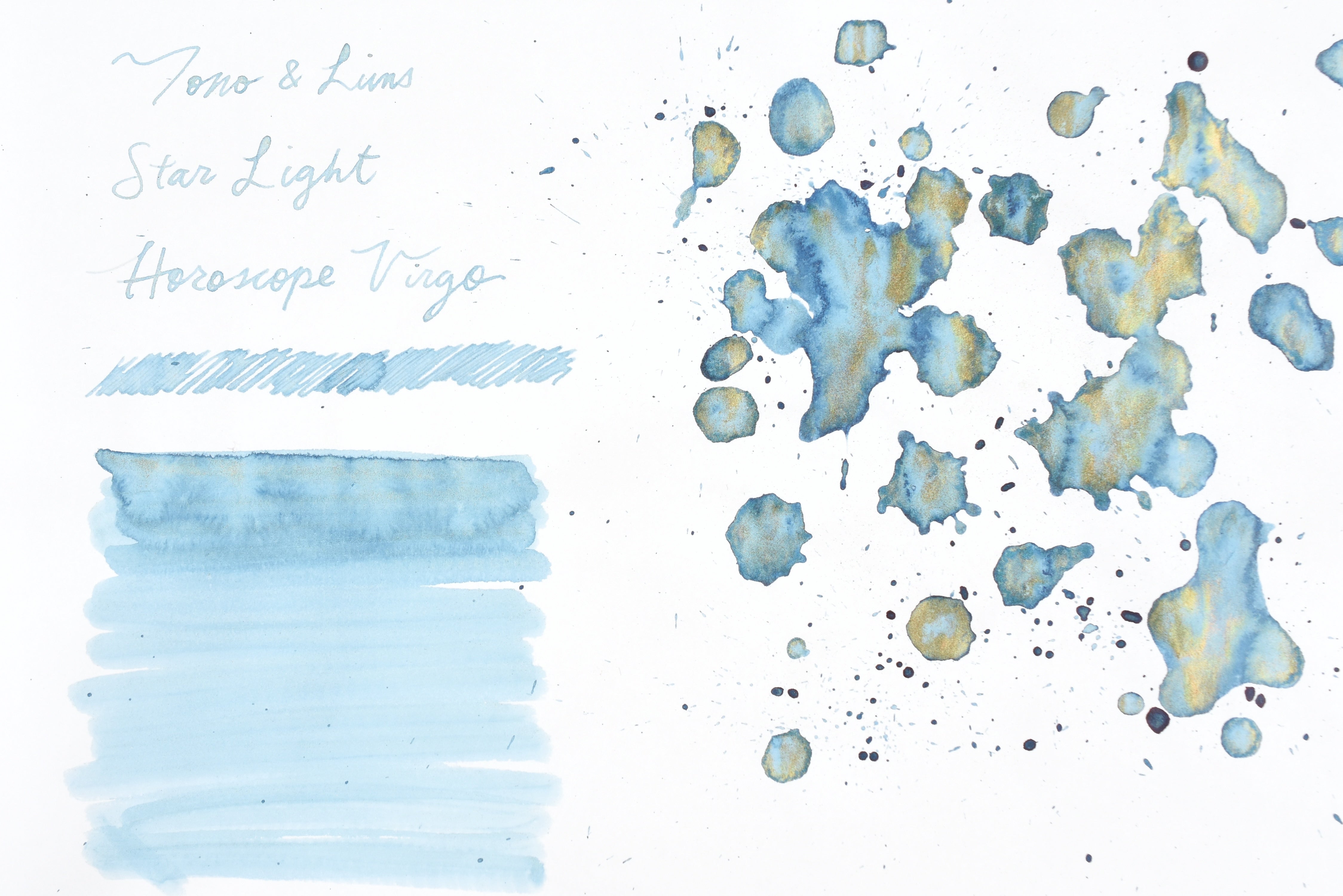 Tono & Lims Ink Bottle - Star Light - Horoscope Virgo - 30ml