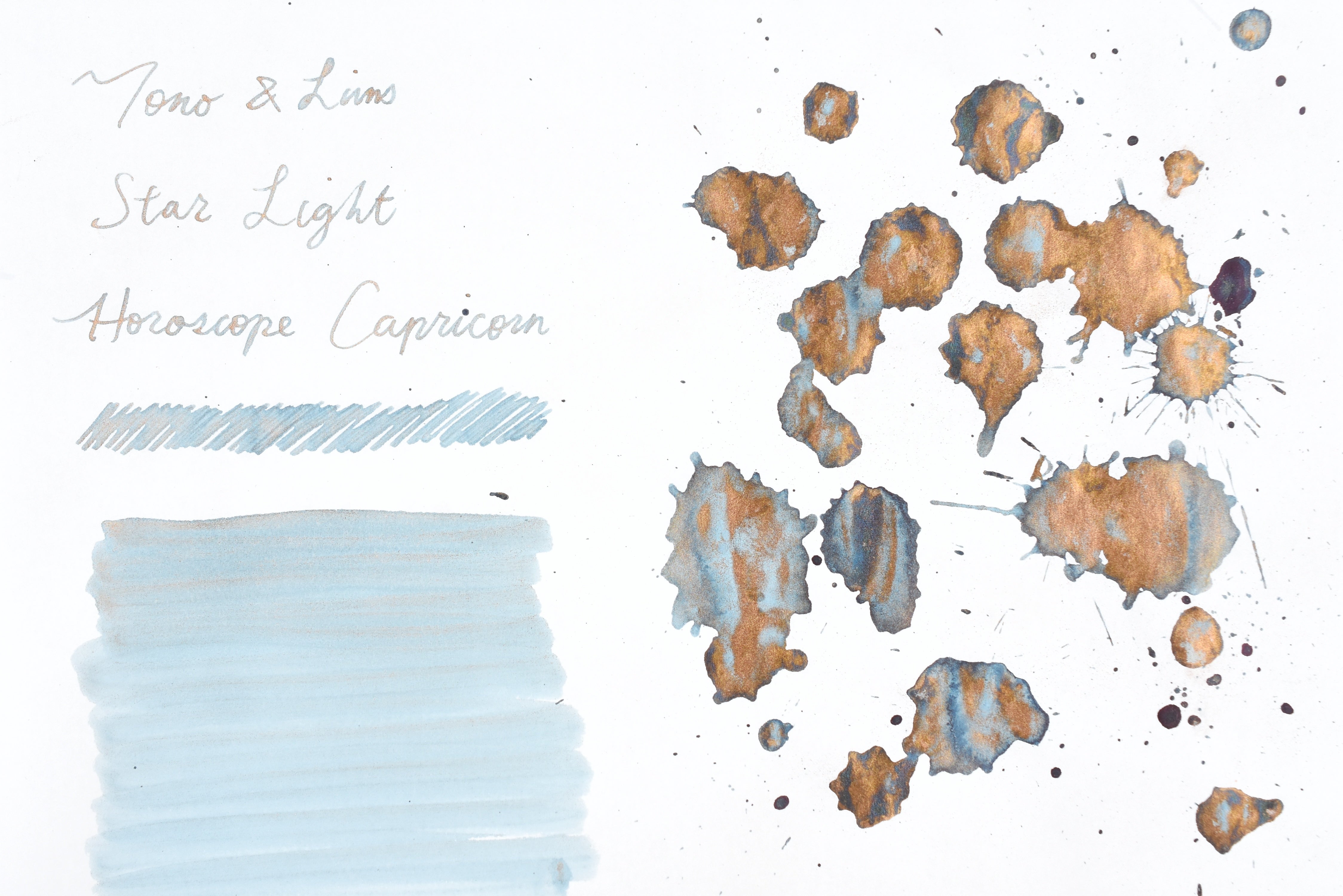 Tono & Lims Ink Bottle - Star Light - Horoscope Capricorn - 30ml