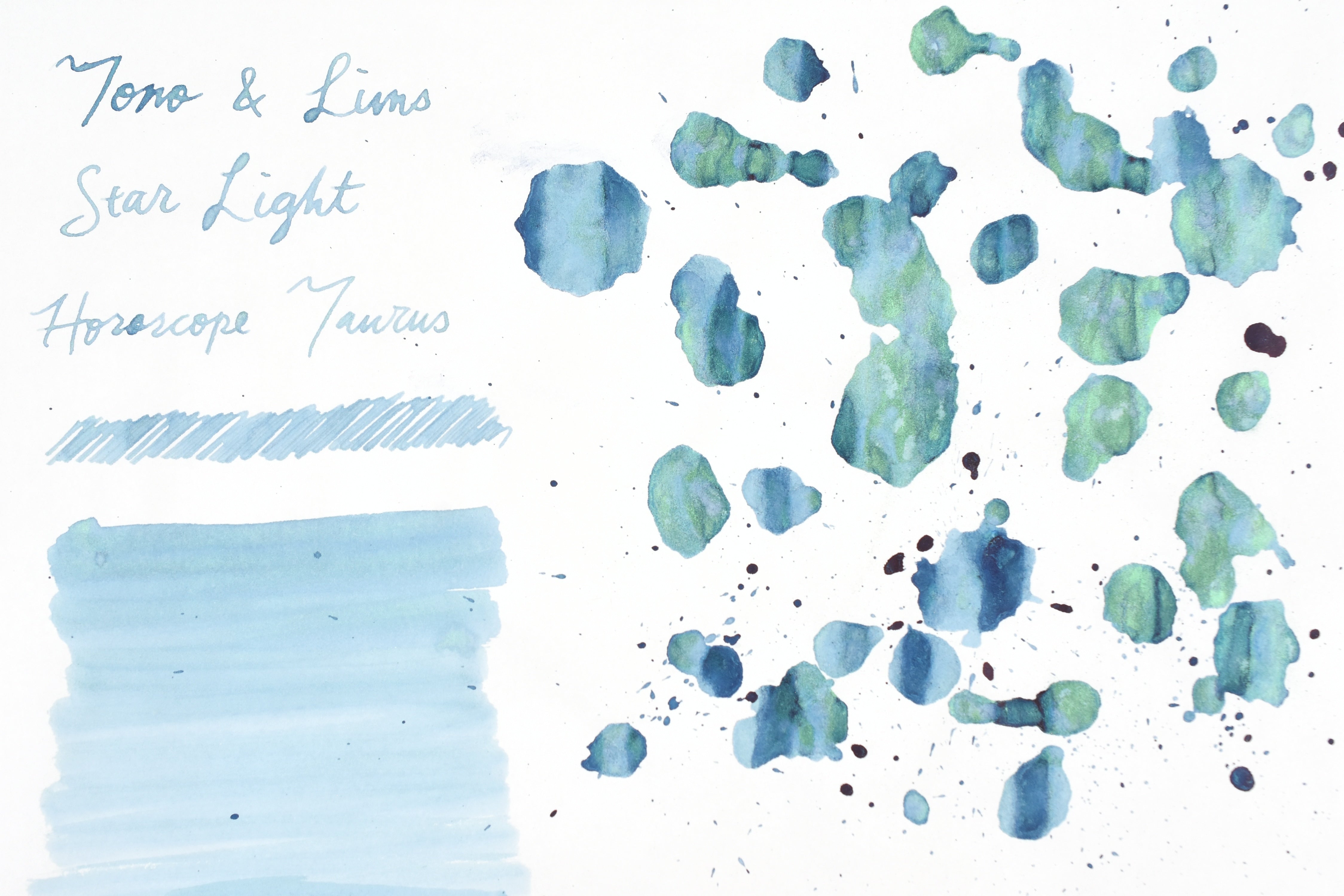 Tono & Lims Ink Bottle - Star Light - Horoscope Taurus - 30ml