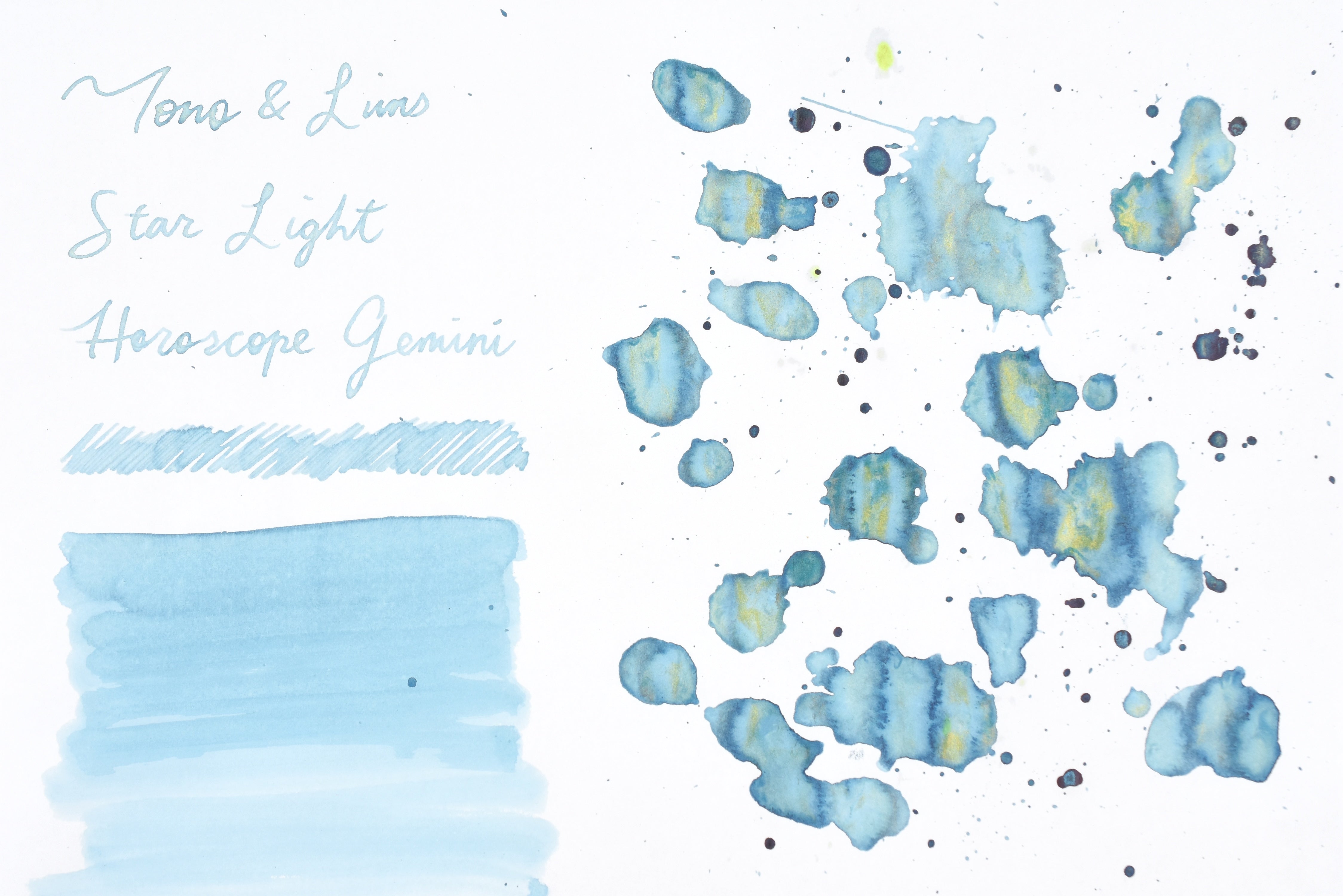 Tono & Lims Ink Bottle - Star Light - Horoscope Gemini - 30ml