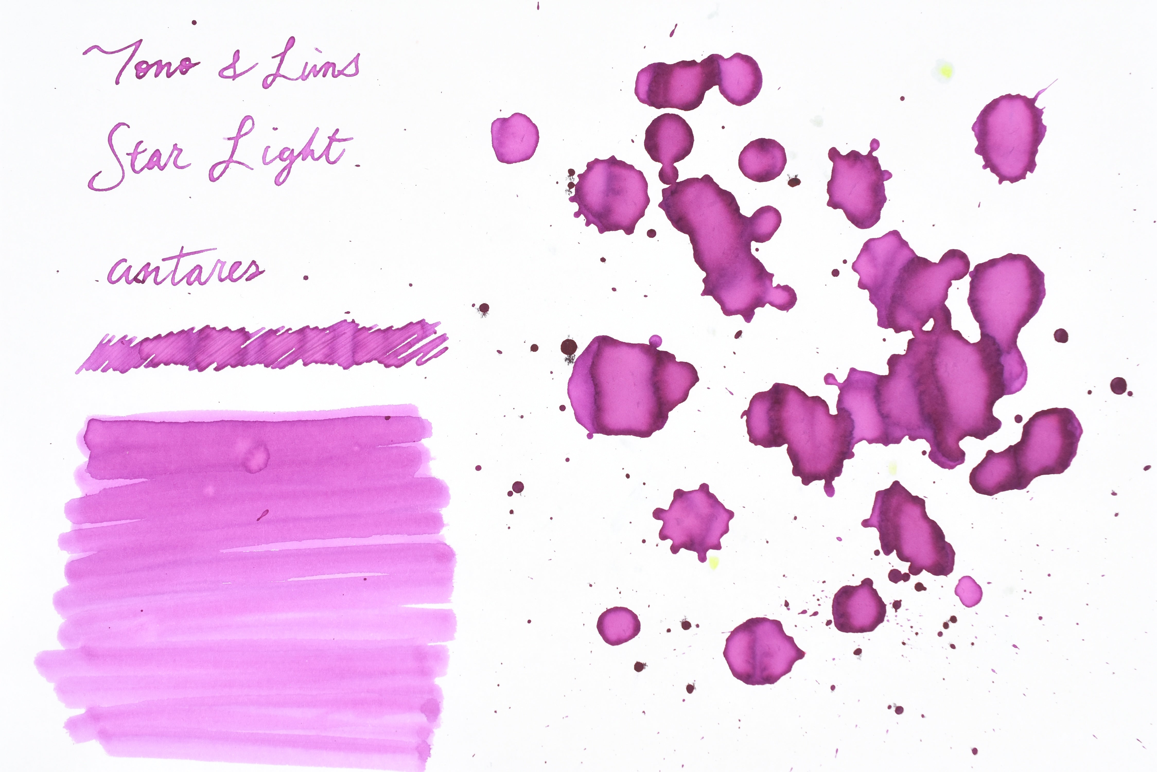 Tono & Lims Ink Bottle - Star Light - antares - 30ml