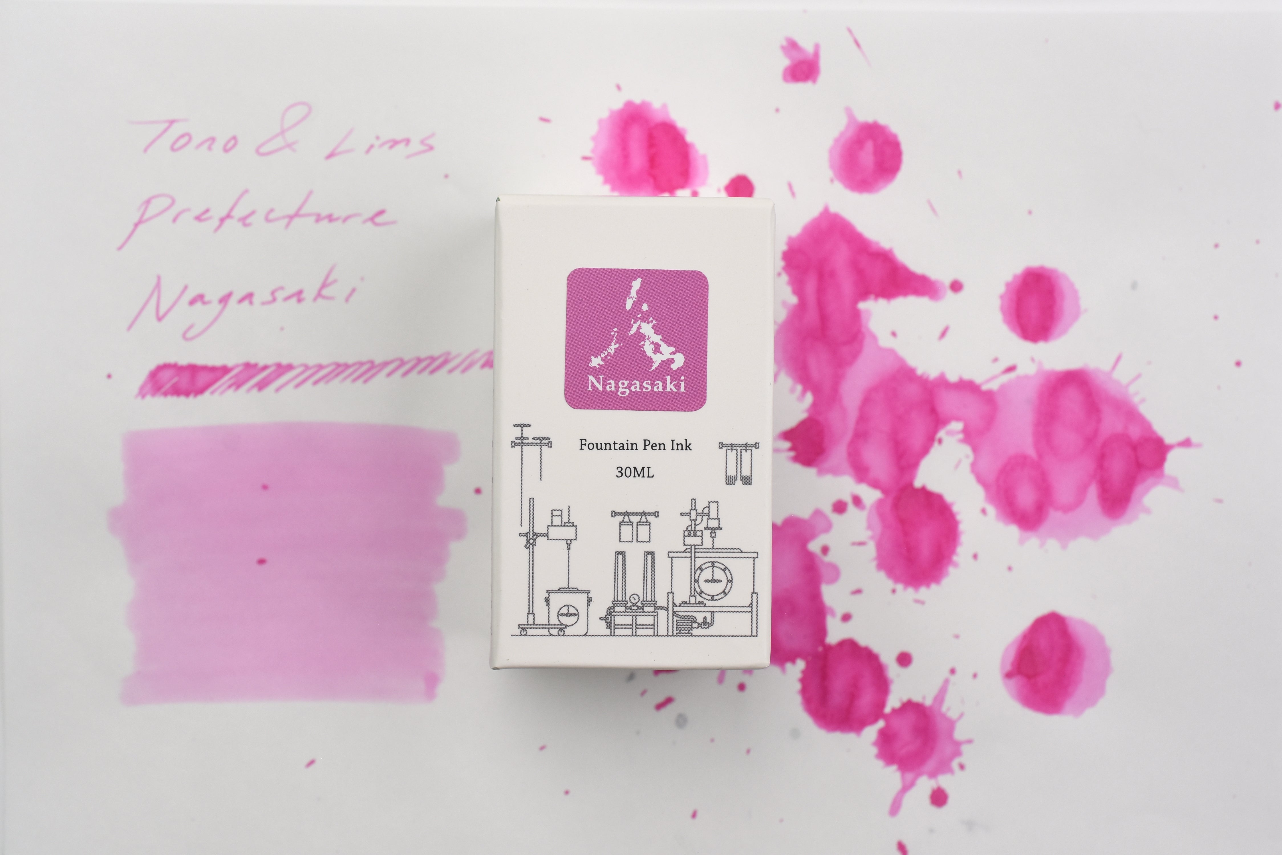 Tono & Lims Ink Bottle - Prefecture - Nagasaki - Passion - 30ml