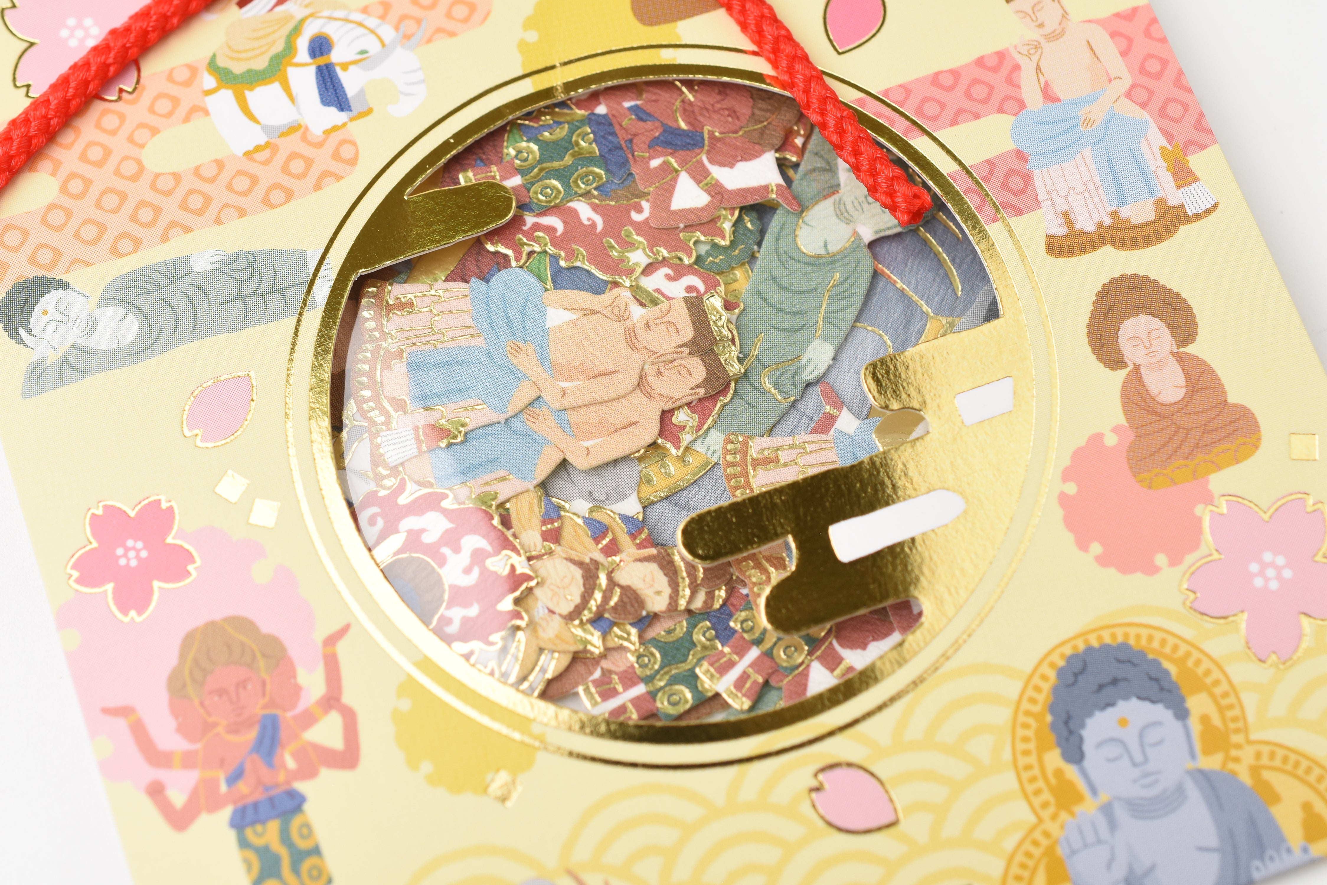 Kamio Flake Stickers - Buddhist Statues