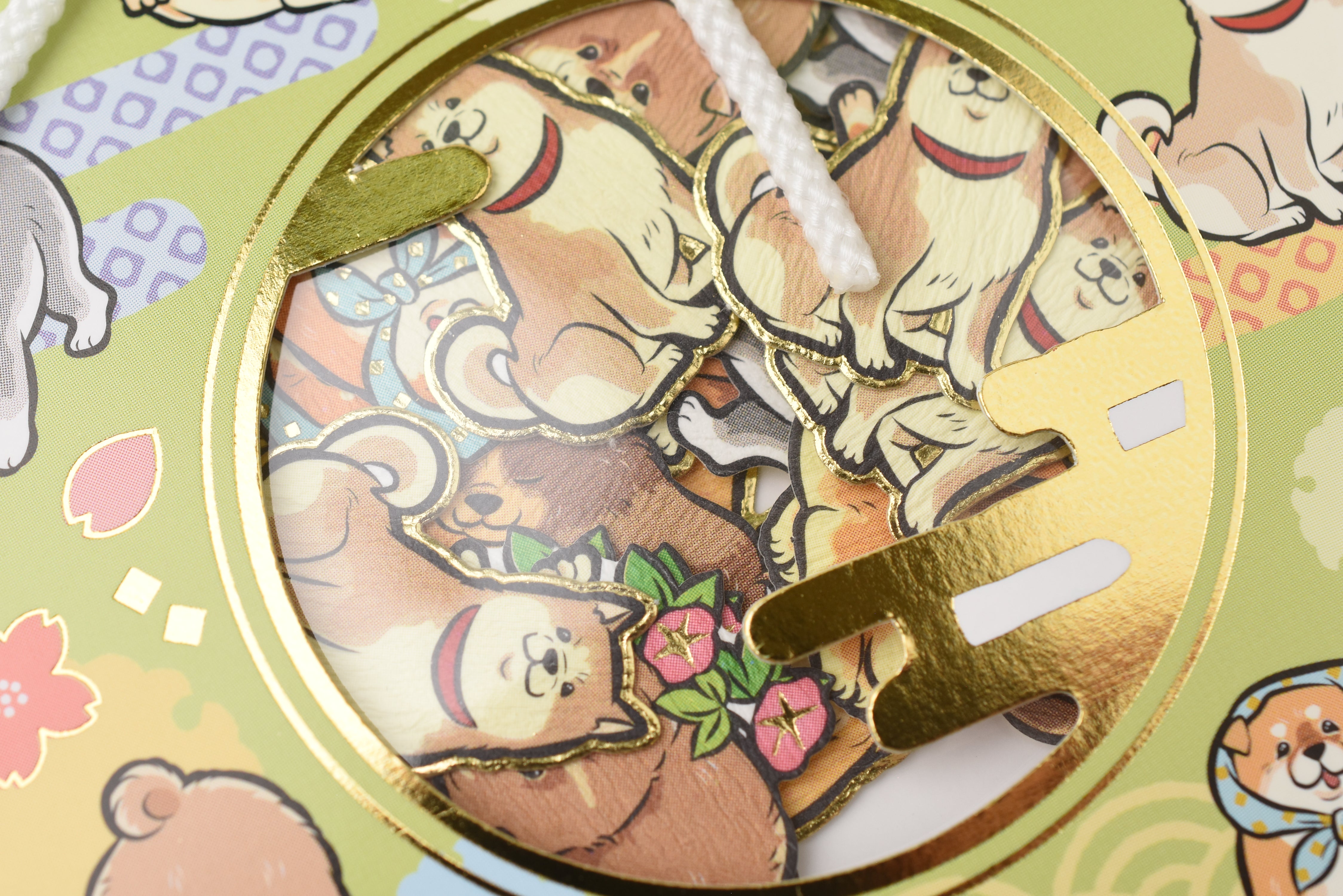 Kamio Flake Stickers - Dog