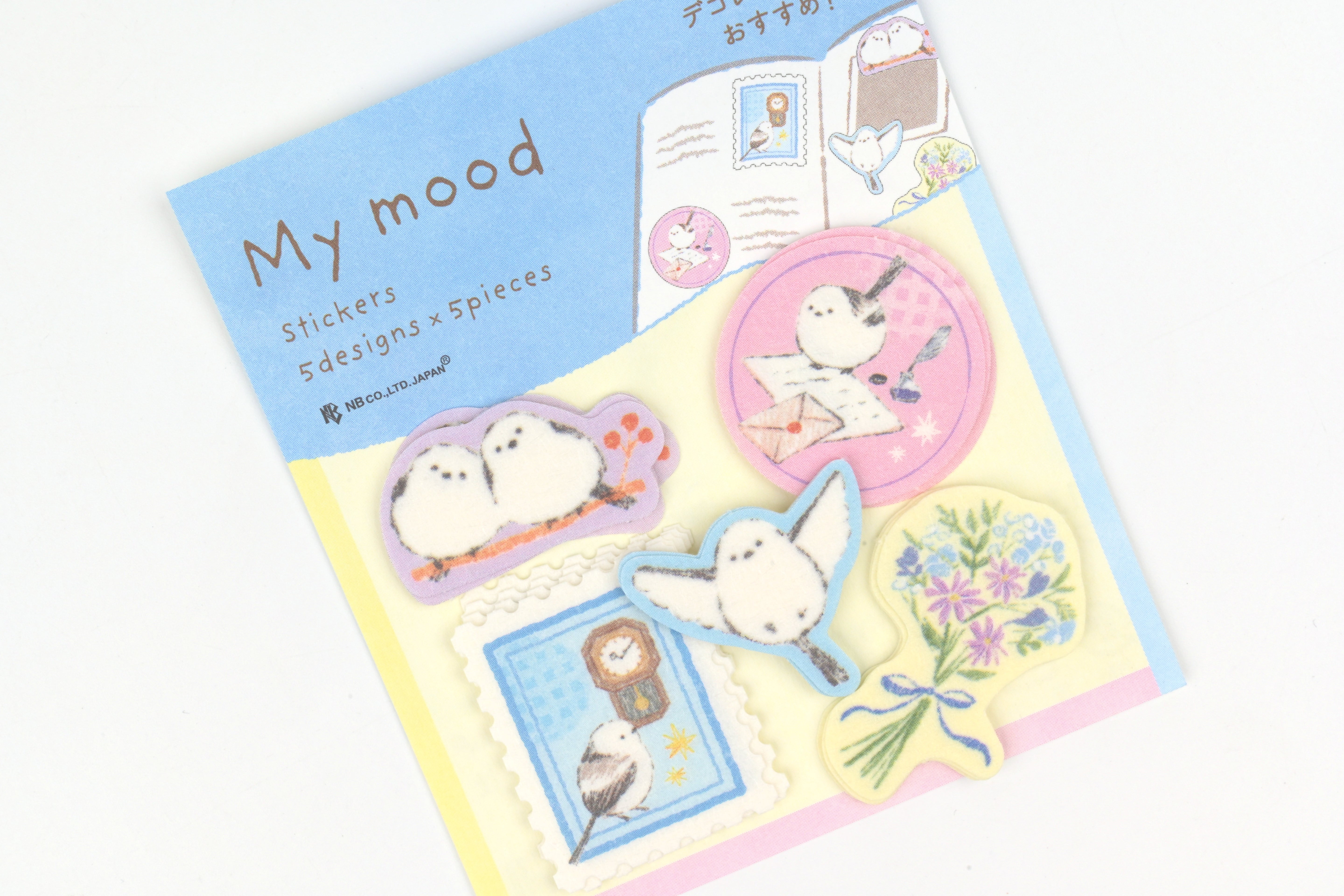 NB Flake Stickers - My Mood - Blue