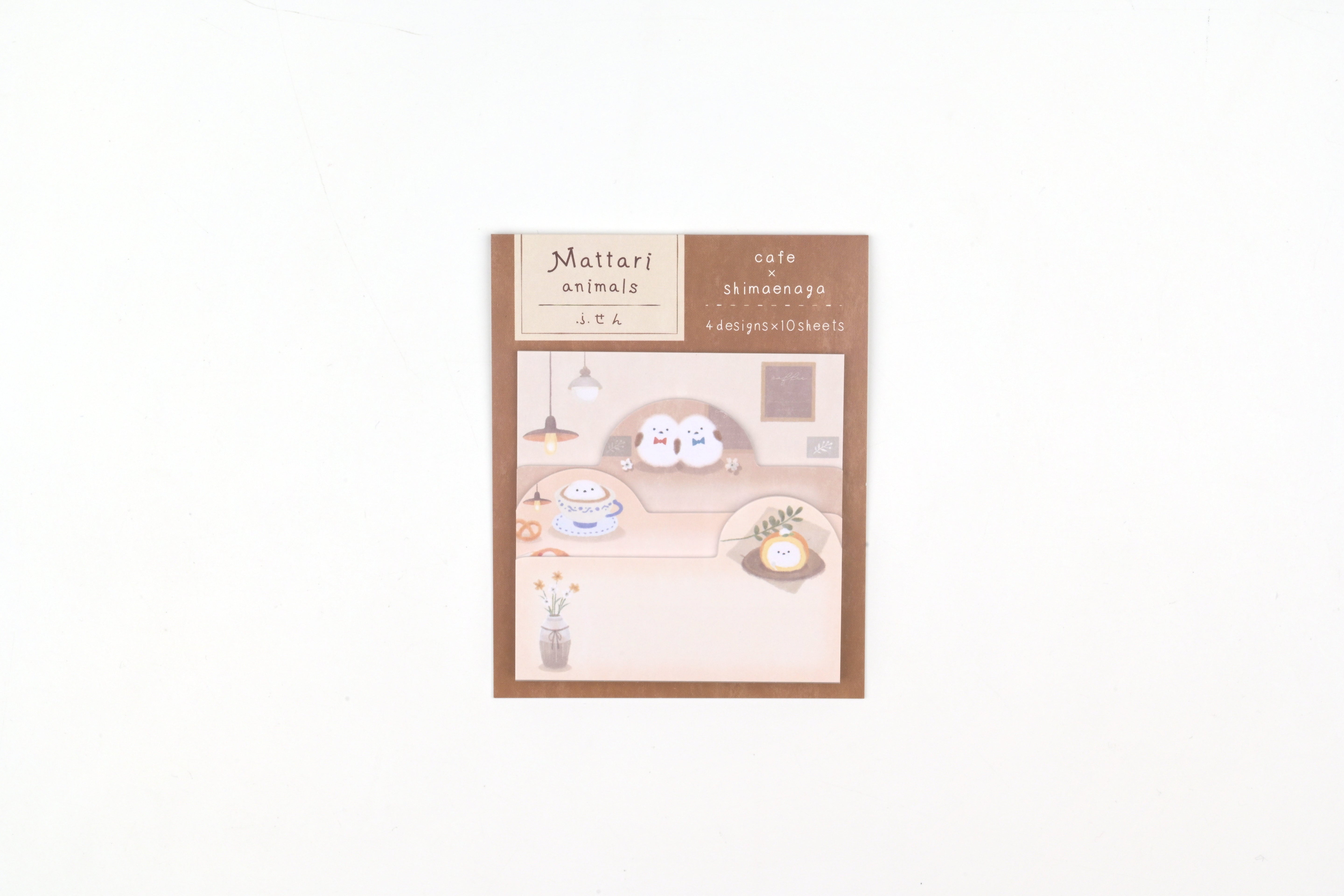 NB Sticky Notes - Mattari Animals - Day - Cafe x Shimaenaga