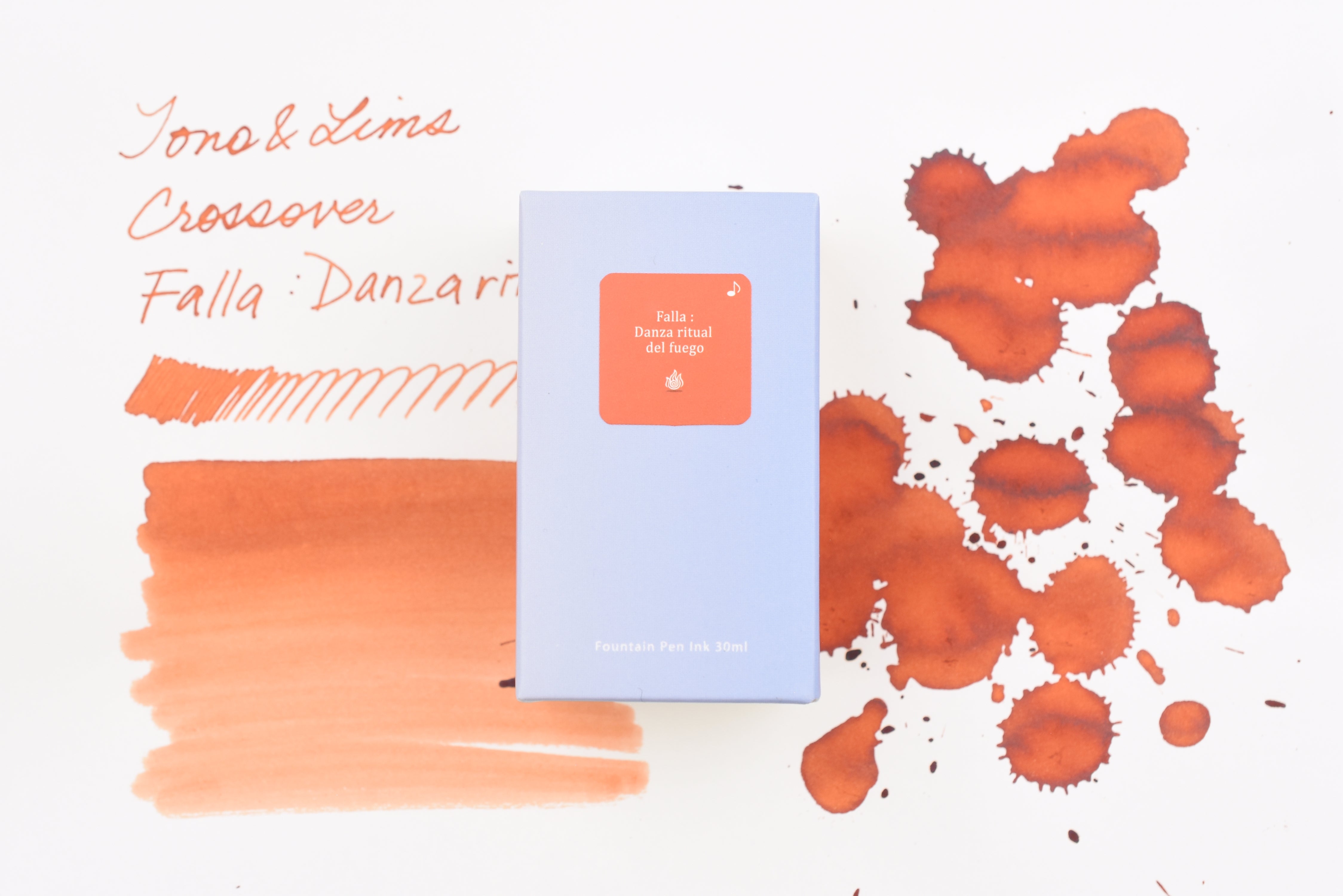 Tono & Lims Ink Bottle - Crossover - Falla: Danza ritual del fuego - 30ml