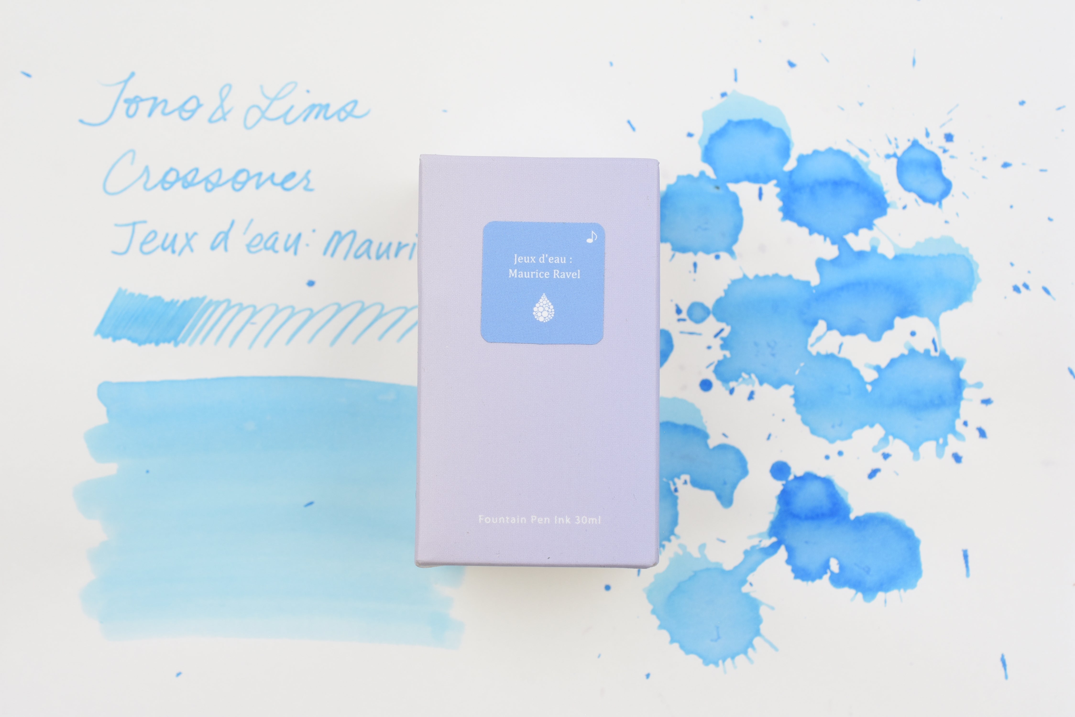 Tono & Lims Ink Bottle - Crossover - Jeux d'eau: Maurice Ravel - 30ml
