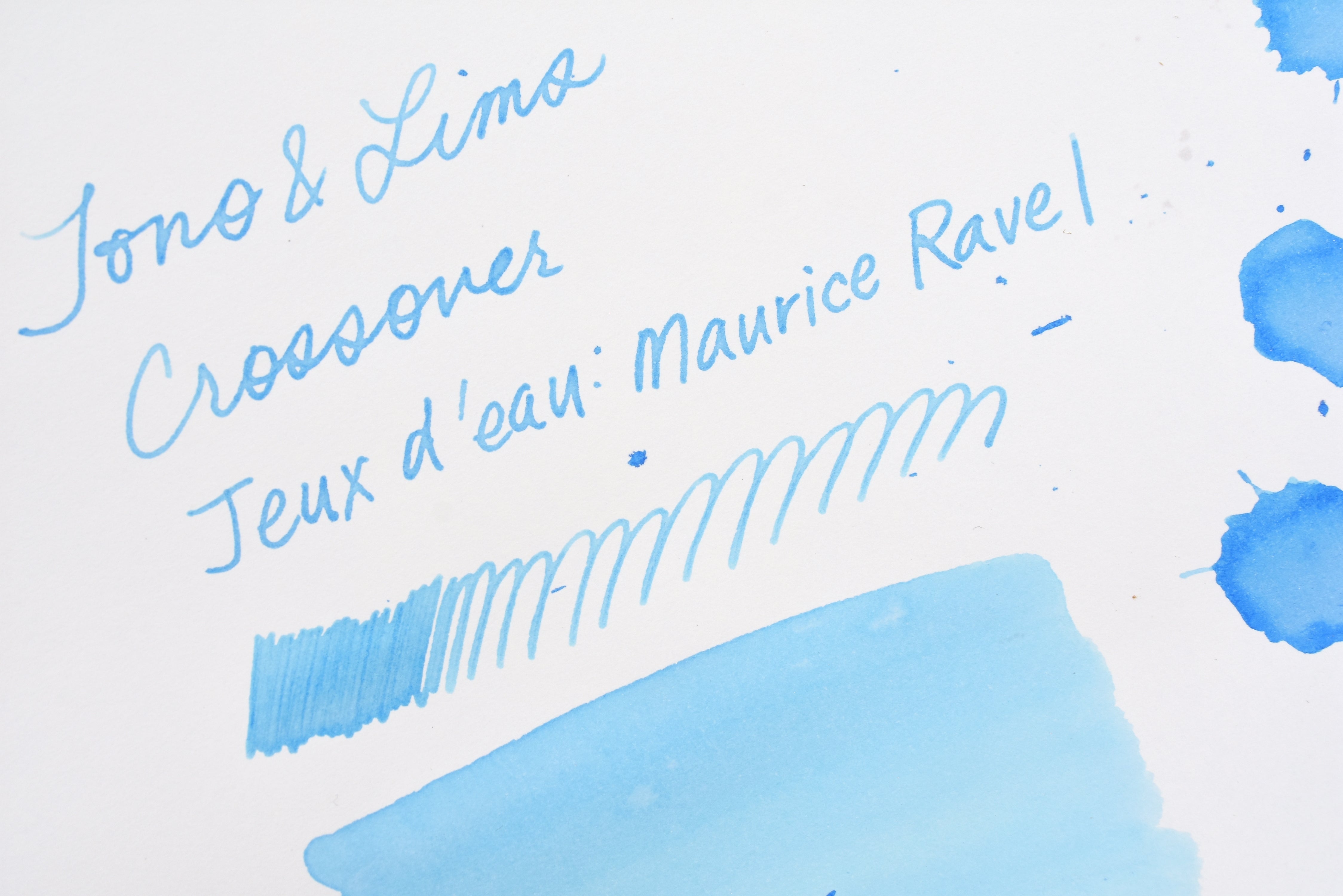 Tono & Lims Ink Bottle - Crossover - Jeux d'eau: Maurice Ravel - 30ml
