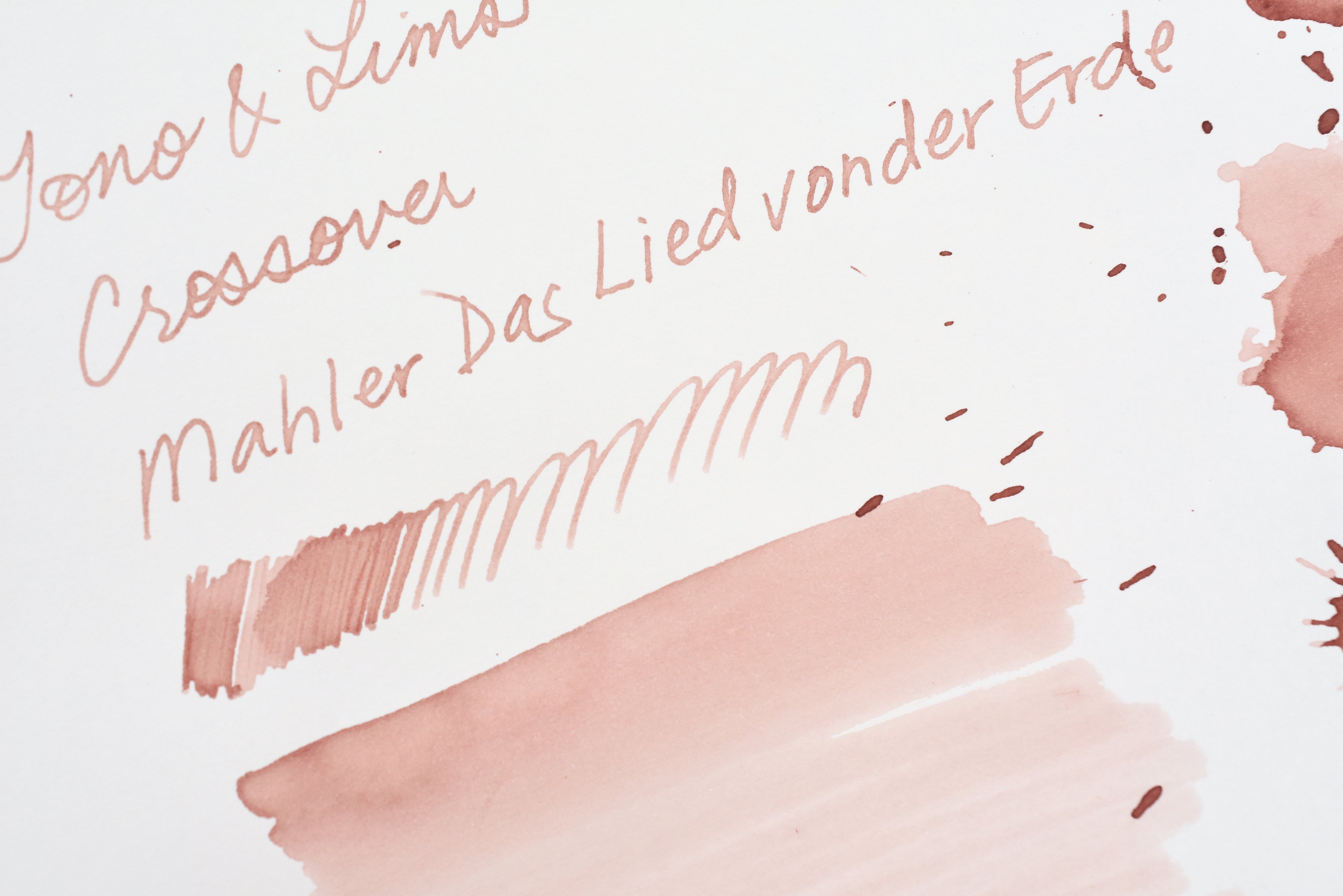 Tono & Lims Ink Bottle - Crossover - Mahler Das Lied von der Erde - 30ml