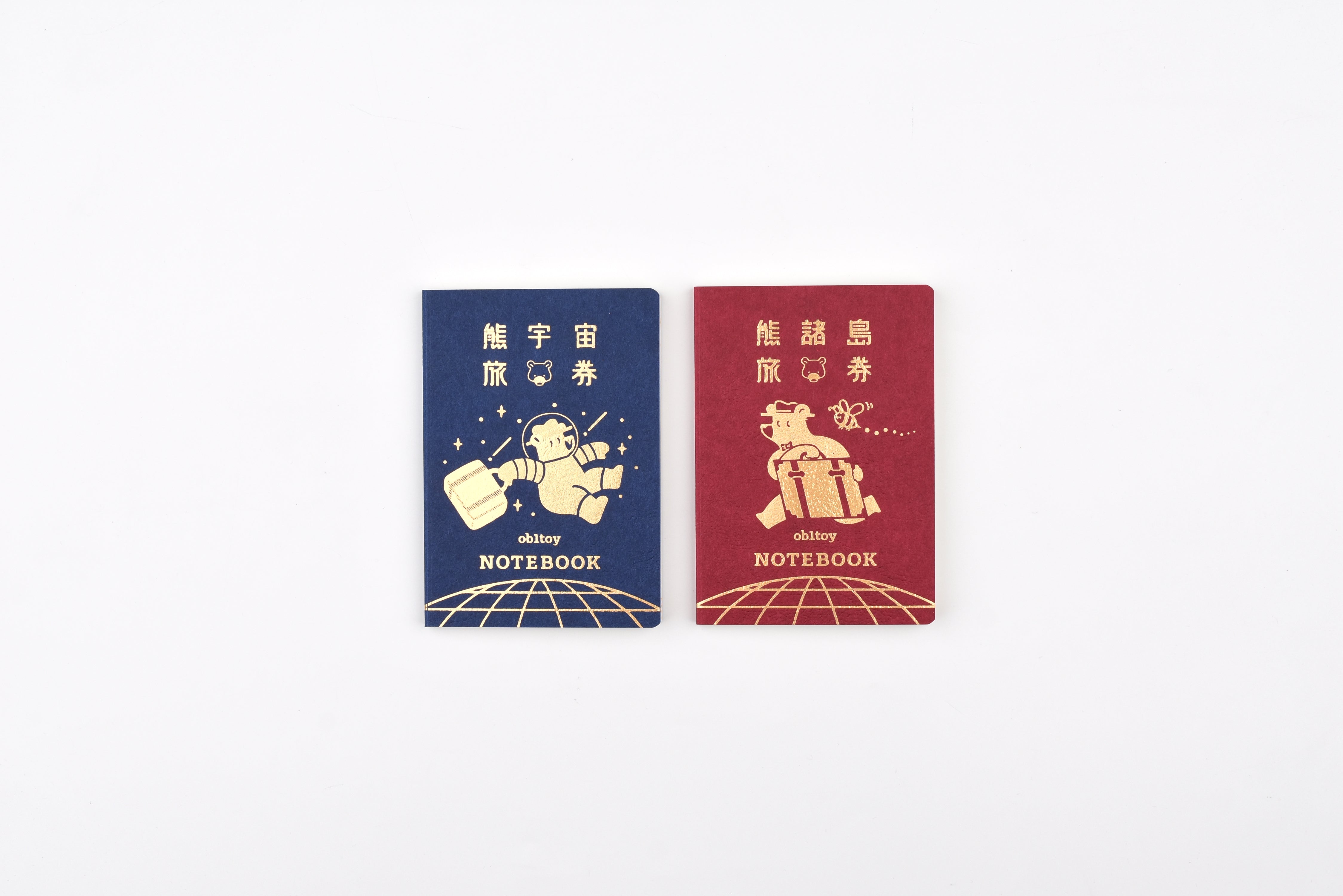 ROKKAKU x Ob1 Passport Notebook - Tours