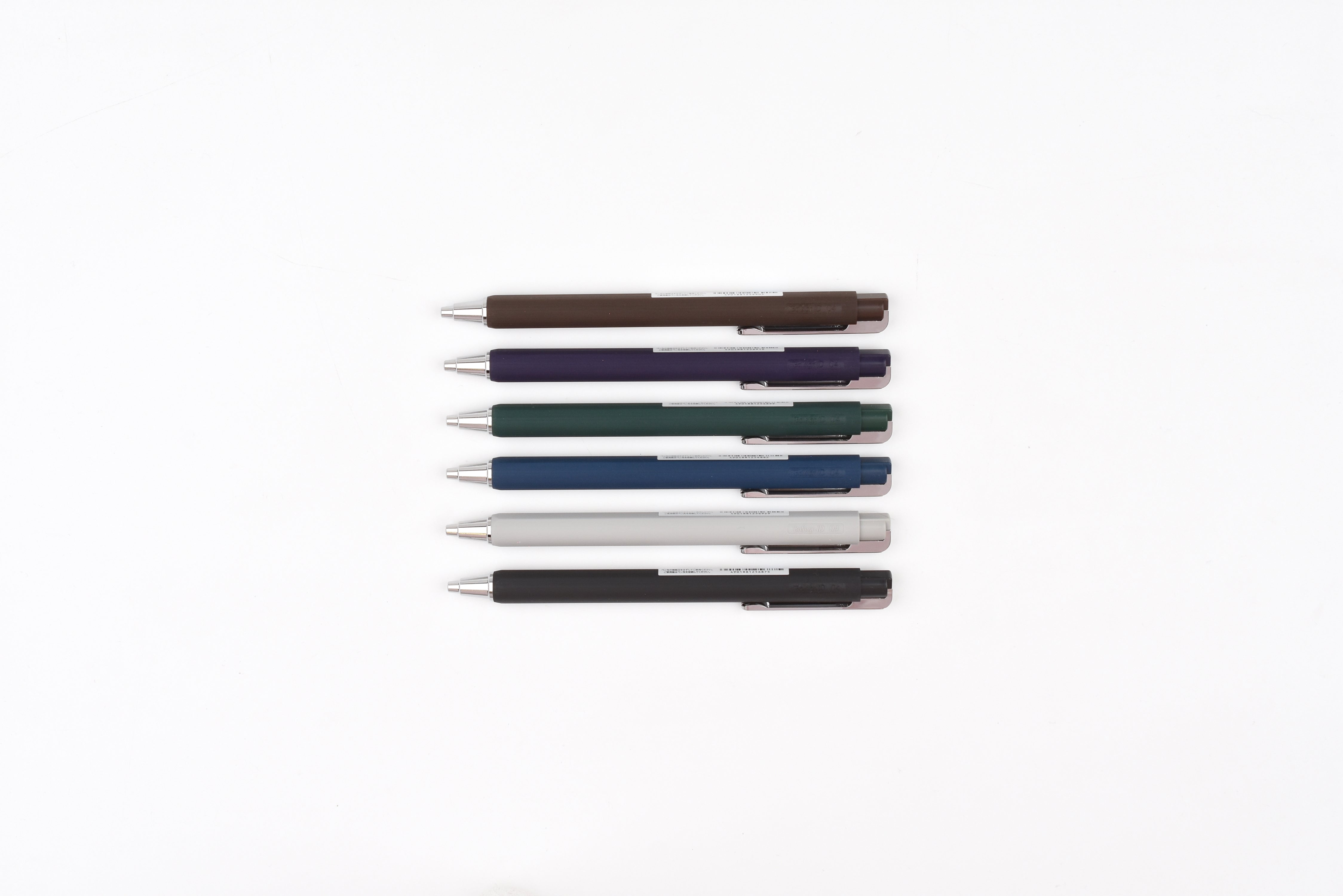 Sakura Ballsign iD Single Retractable Gel Pen - 0.4mm - 6-Color Set