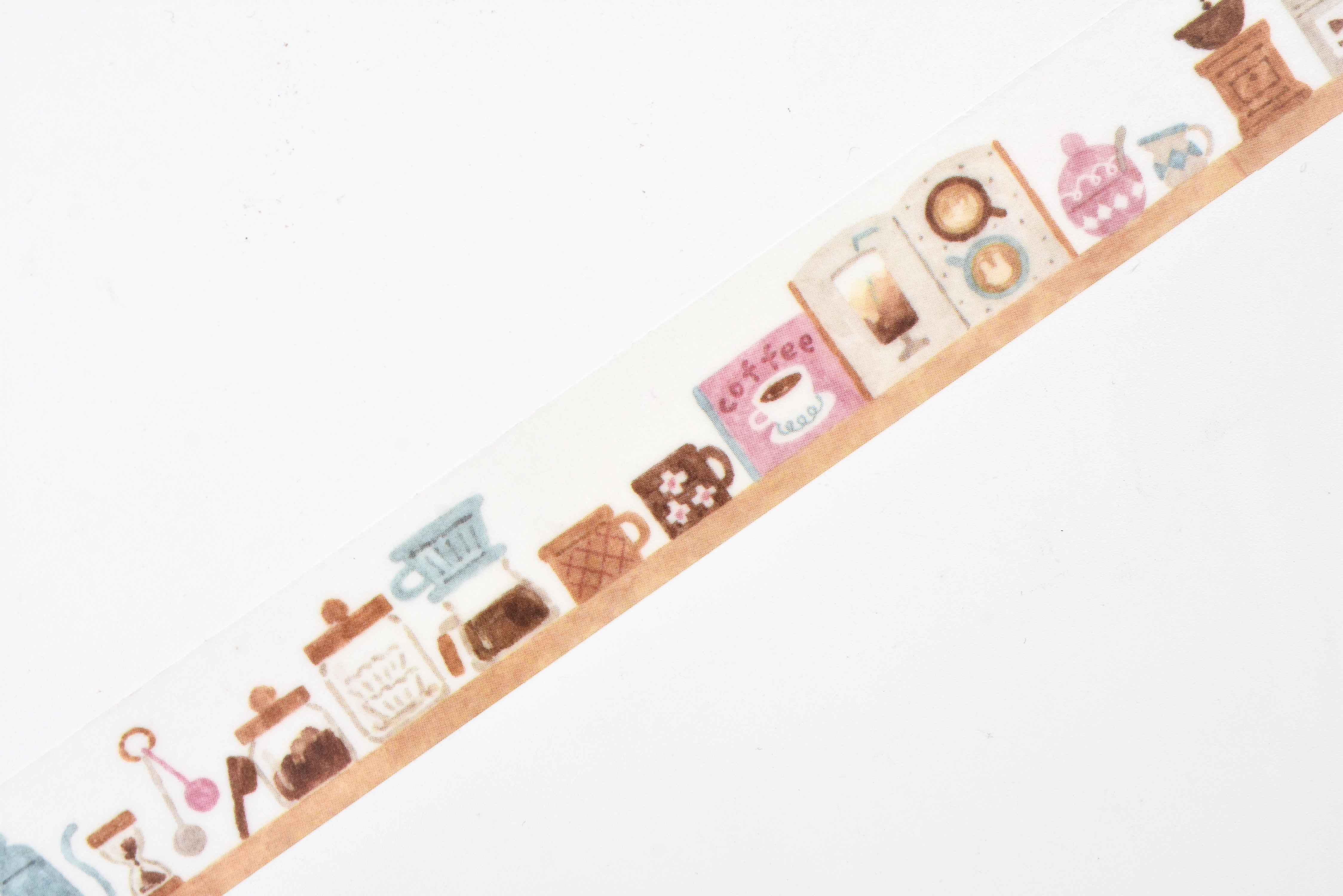 Papier Platz x Nakauchi Waka Masking Tape - Rabbit and Coffee