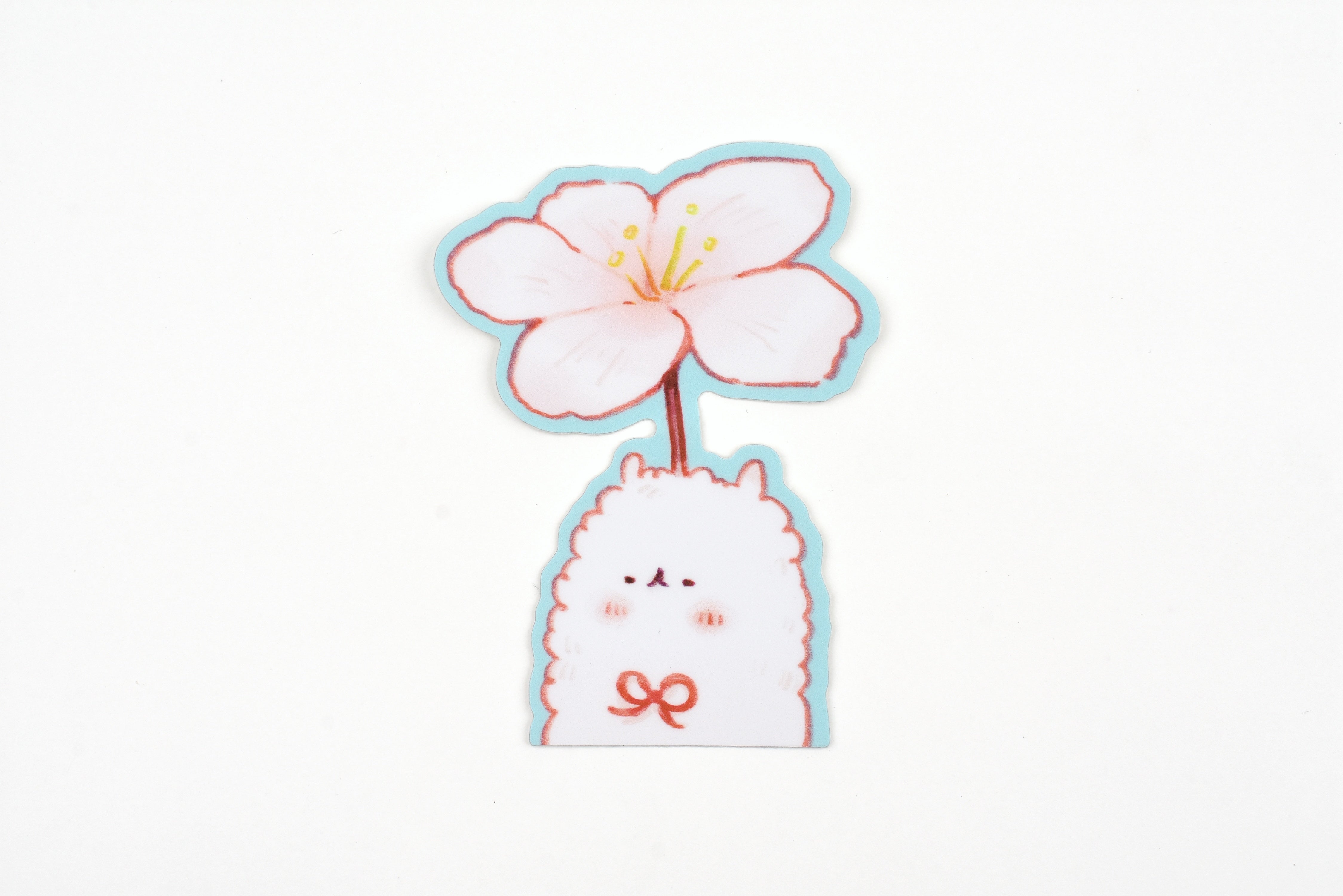 LAZI SOOZ Sakura Alpaca Sticker