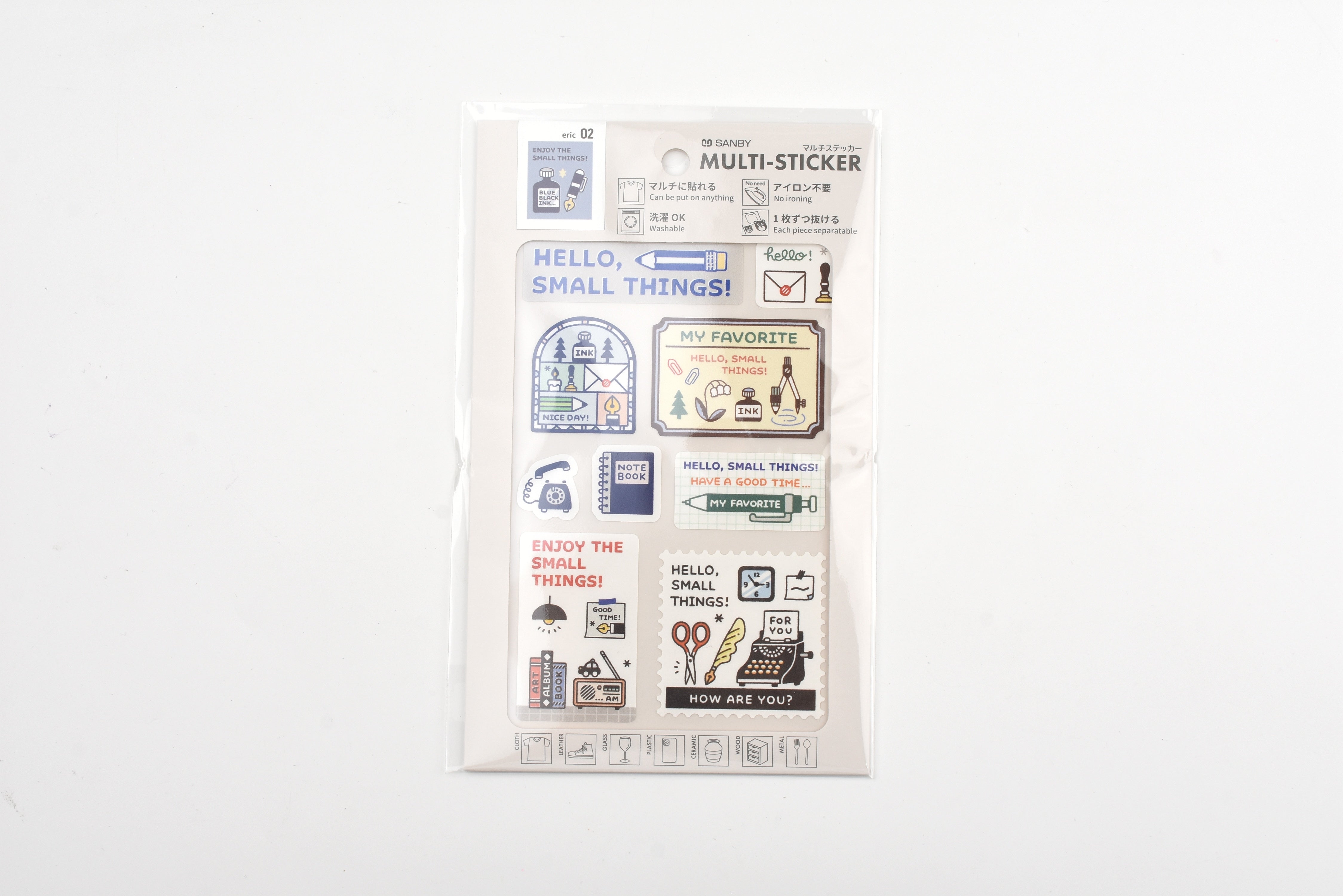 eric x SANBY Multi-Sticker - My Desk
