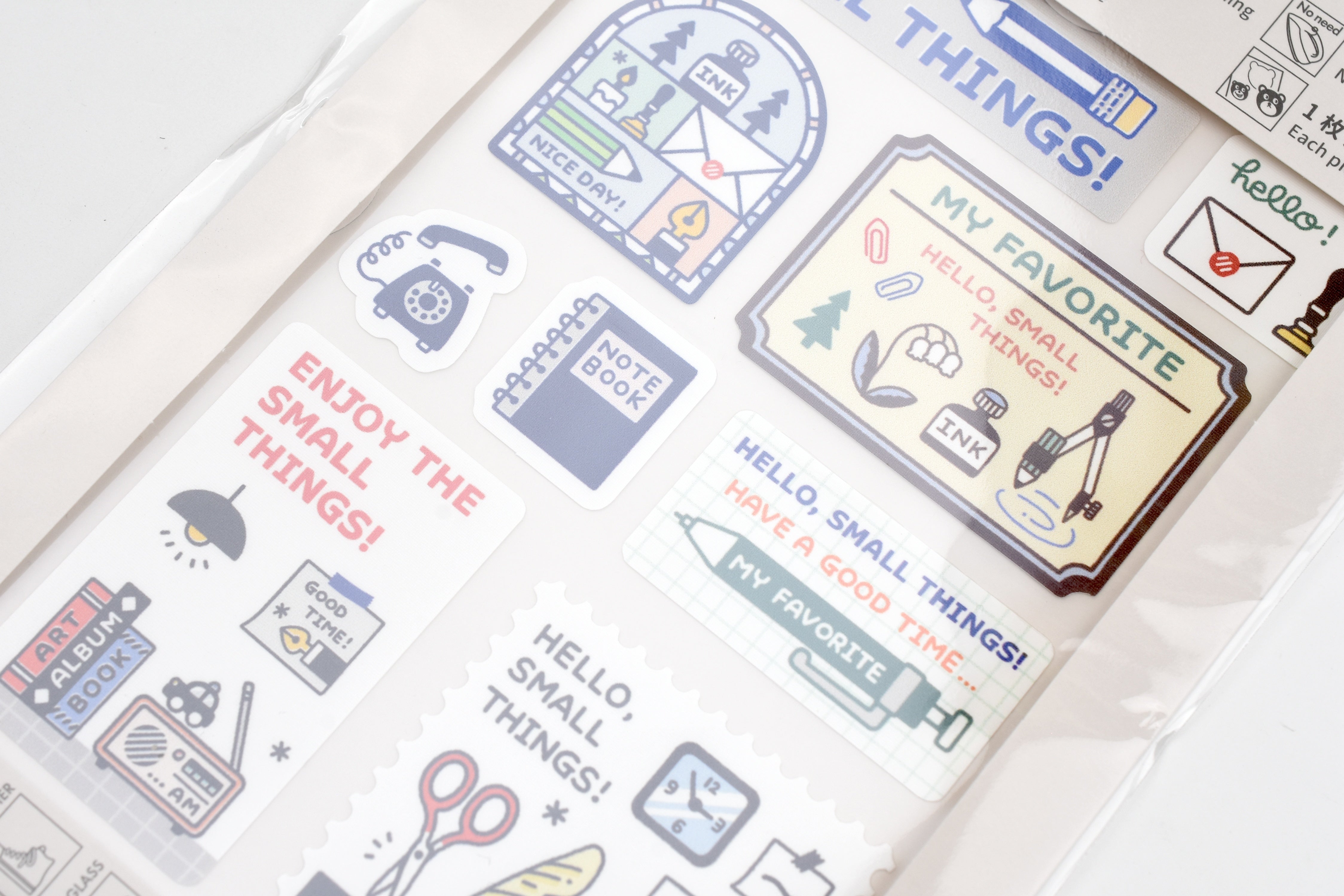 eric x SANBY Multi-Sticker - My Desk