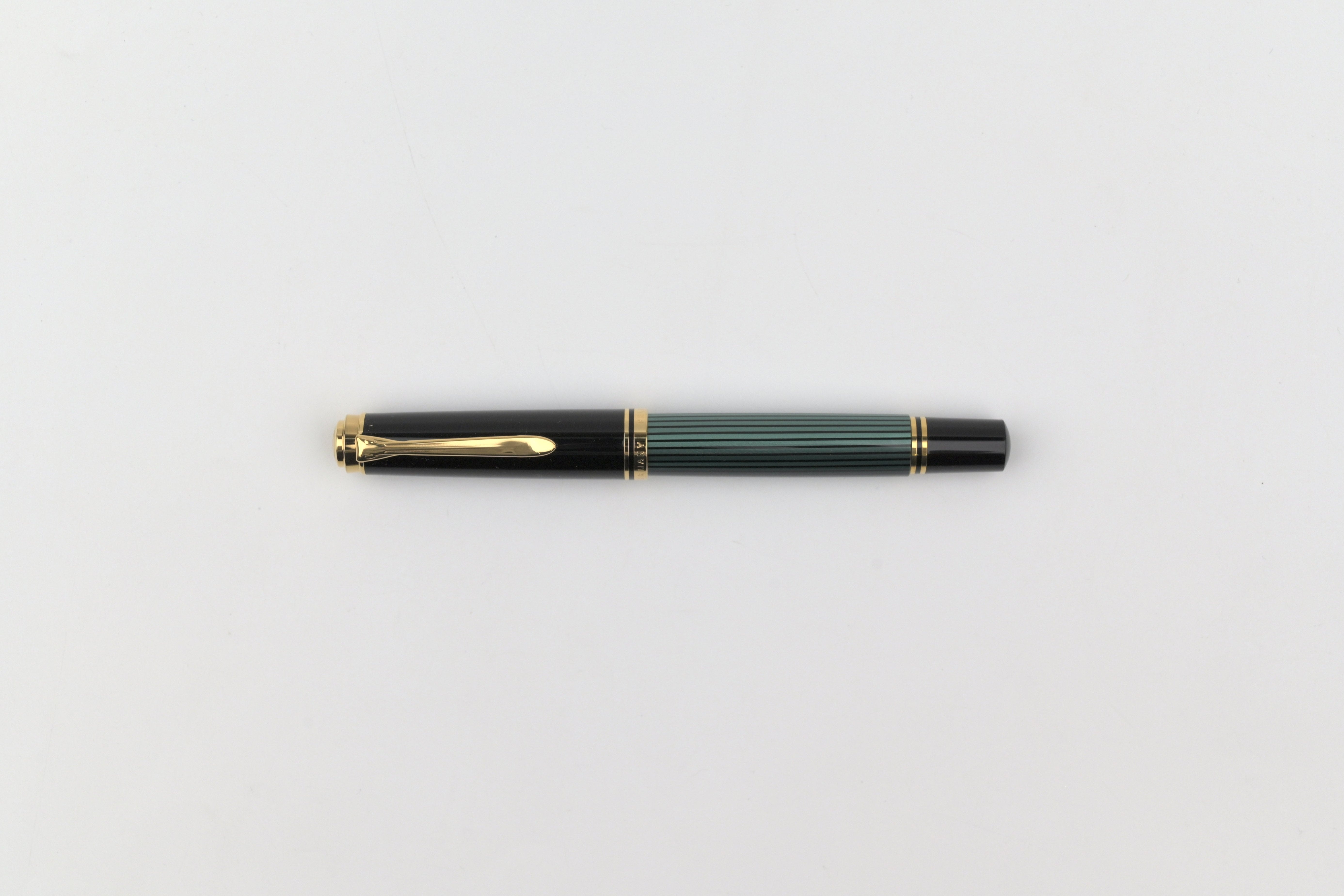 Pelikan M600 Fountain Pen - Souverän - Black-Green