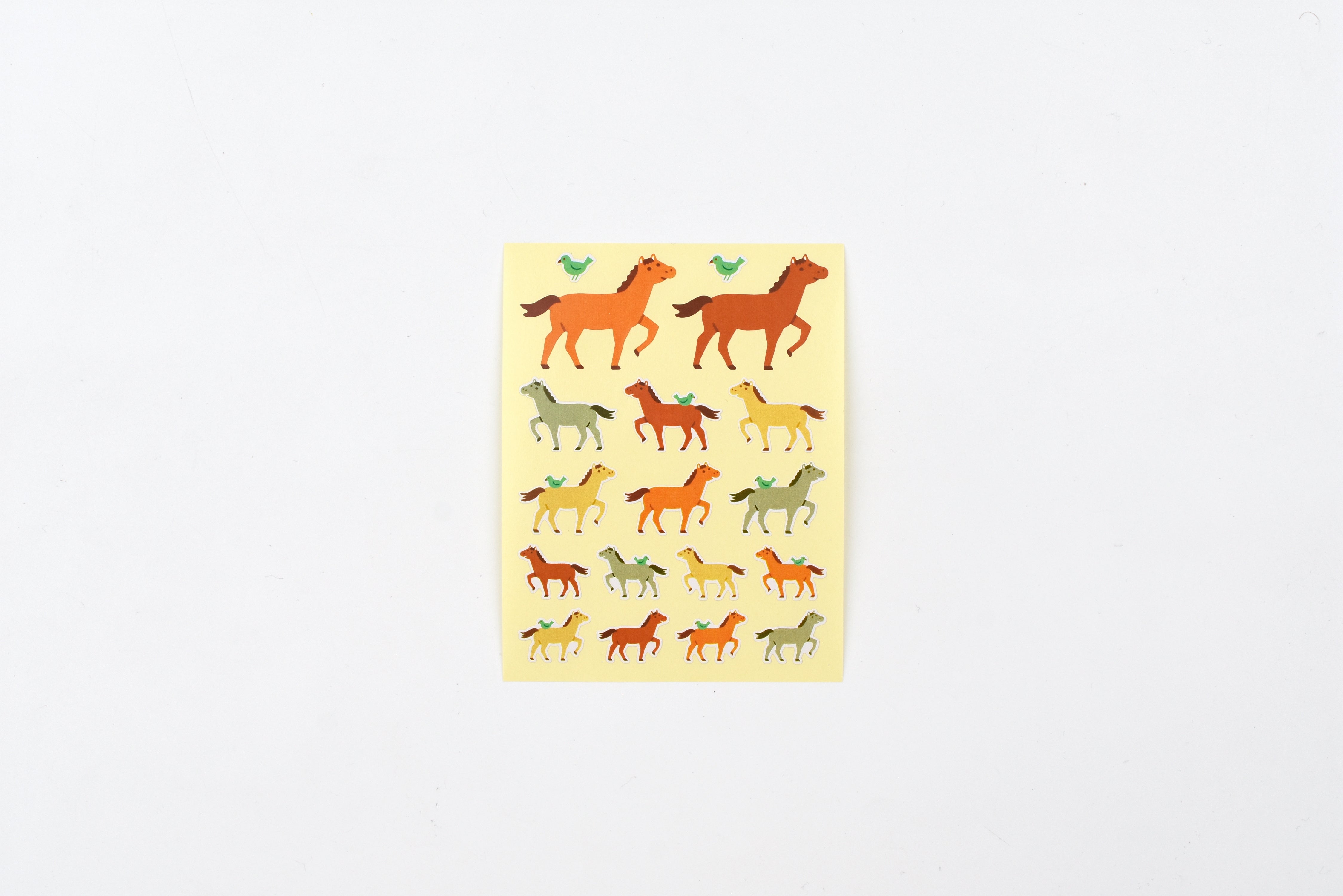 New Retro Stickers - Year of the Horse