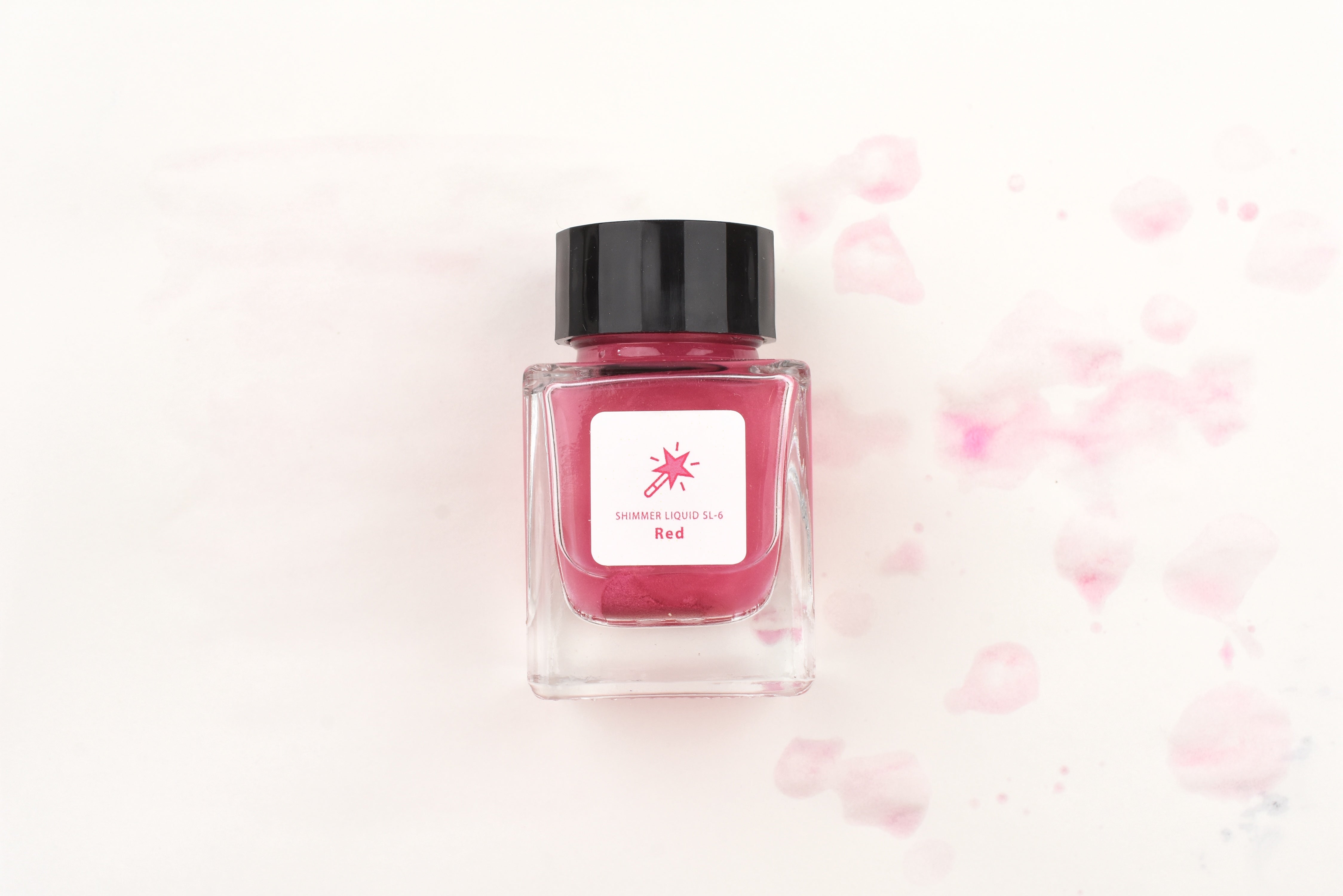Tono & Lims Ink Bottle - Producer - Shimmer Liquid - SL-6 Red - 30ml