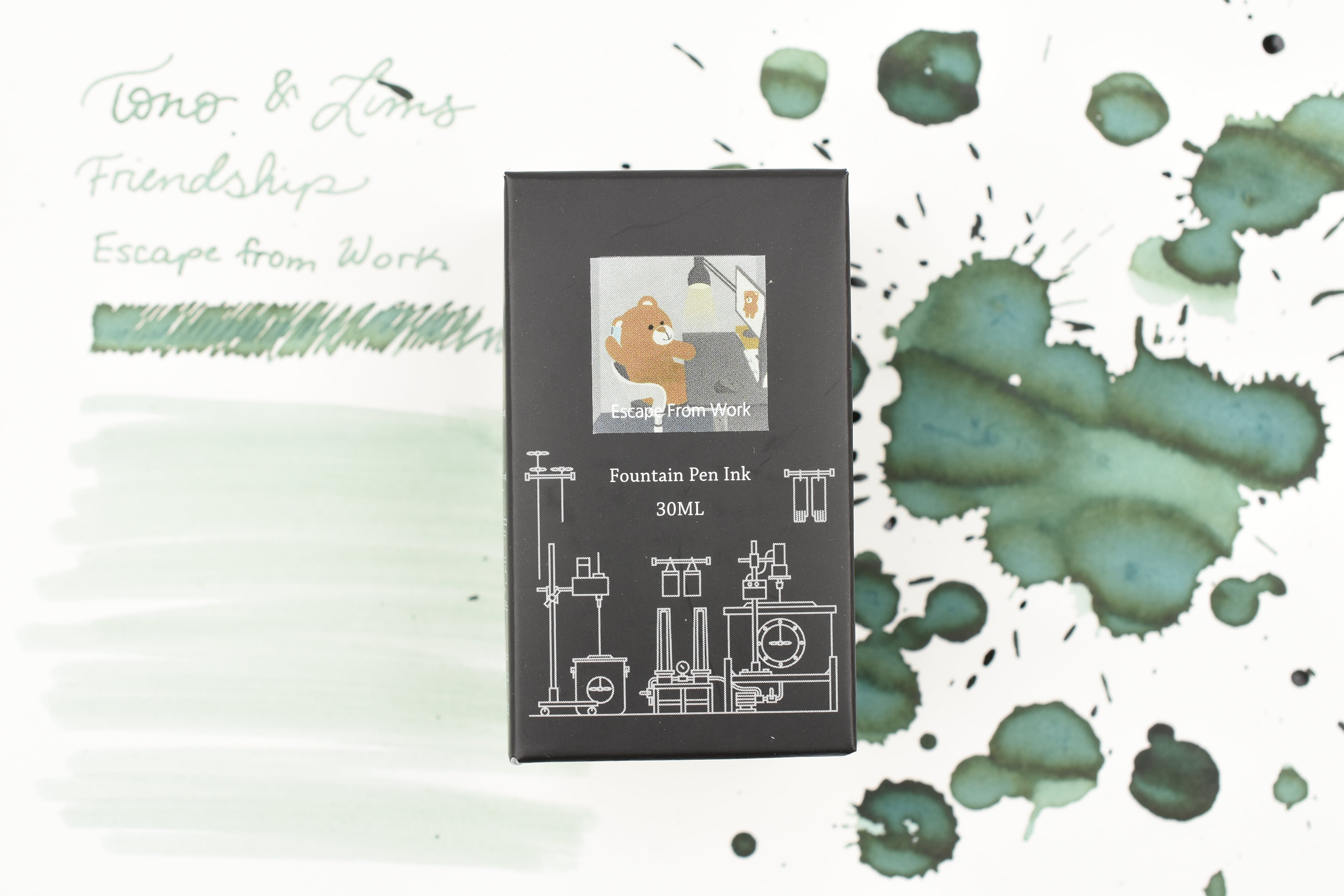 Tono & Lims Ink Bottle - Friendship - Escape from Work - 30ml