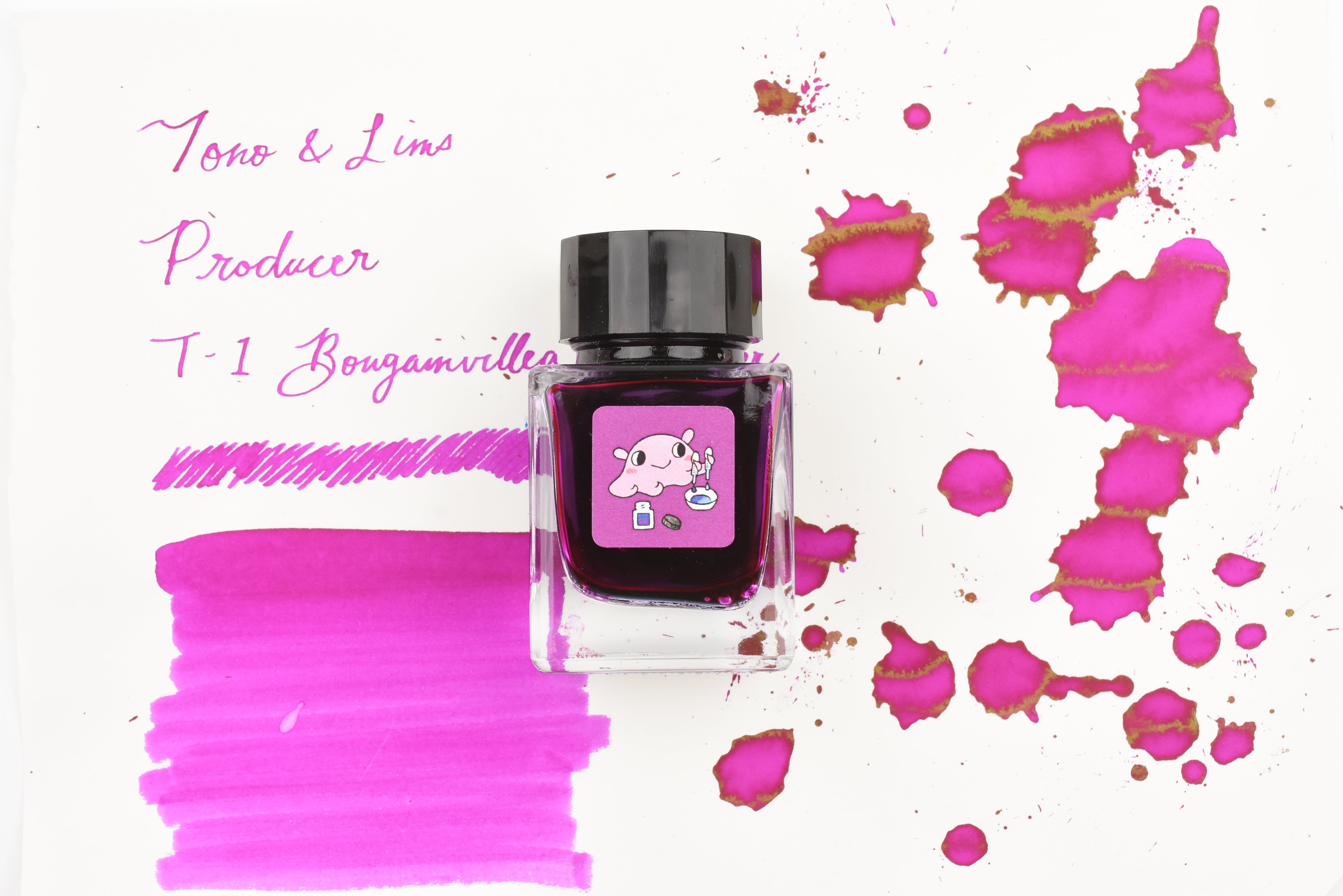 Tono & Lims Ink Bottle - Producer - T-1 Bougainvillea Blender - 30ml