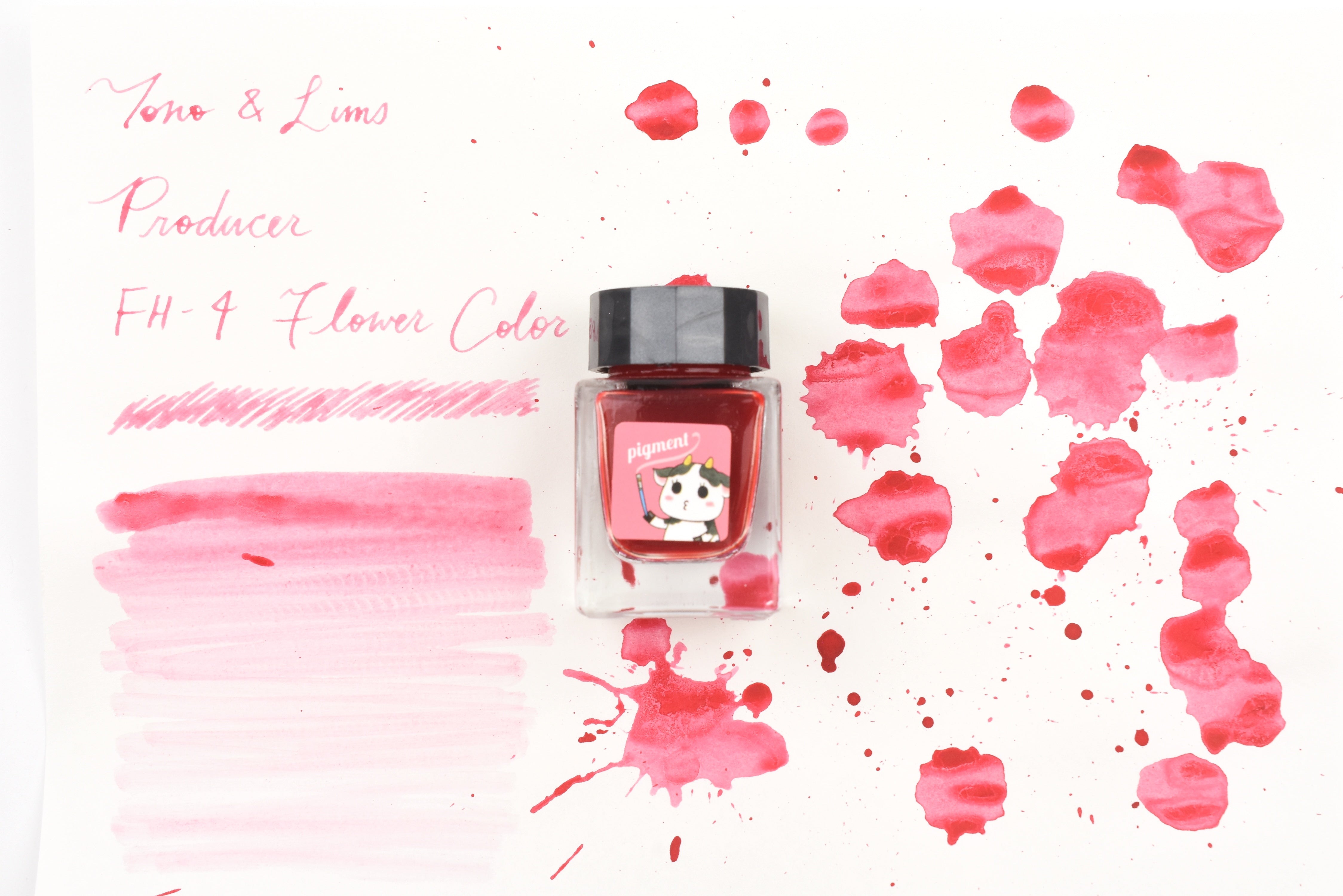 Tono & Lims Ink Bottle - Producer - FH-4 花色 -はなのかおり- (Flower Color) - 15ml