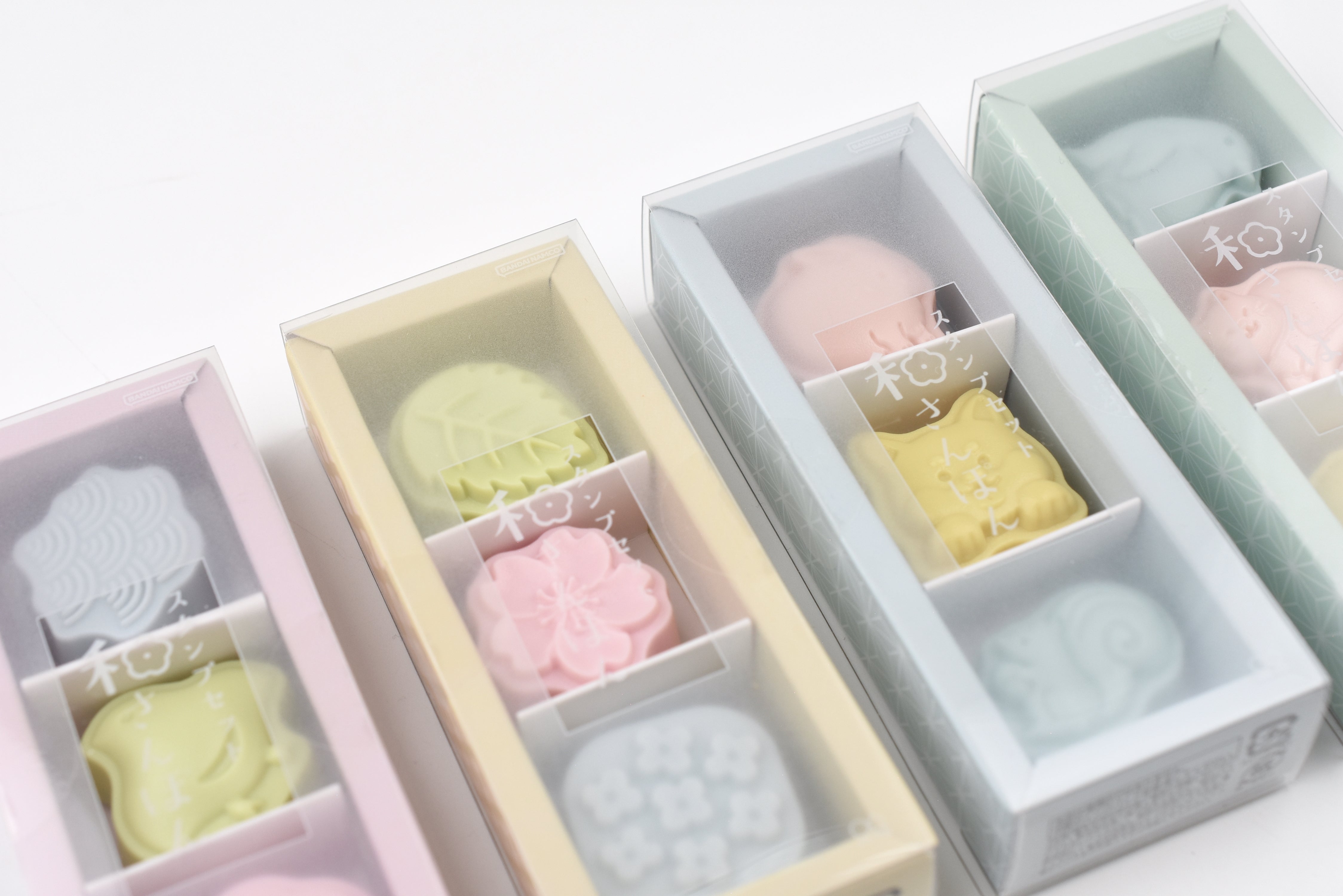 Sun-Star Wasanbon Stamp Set - Set of 3