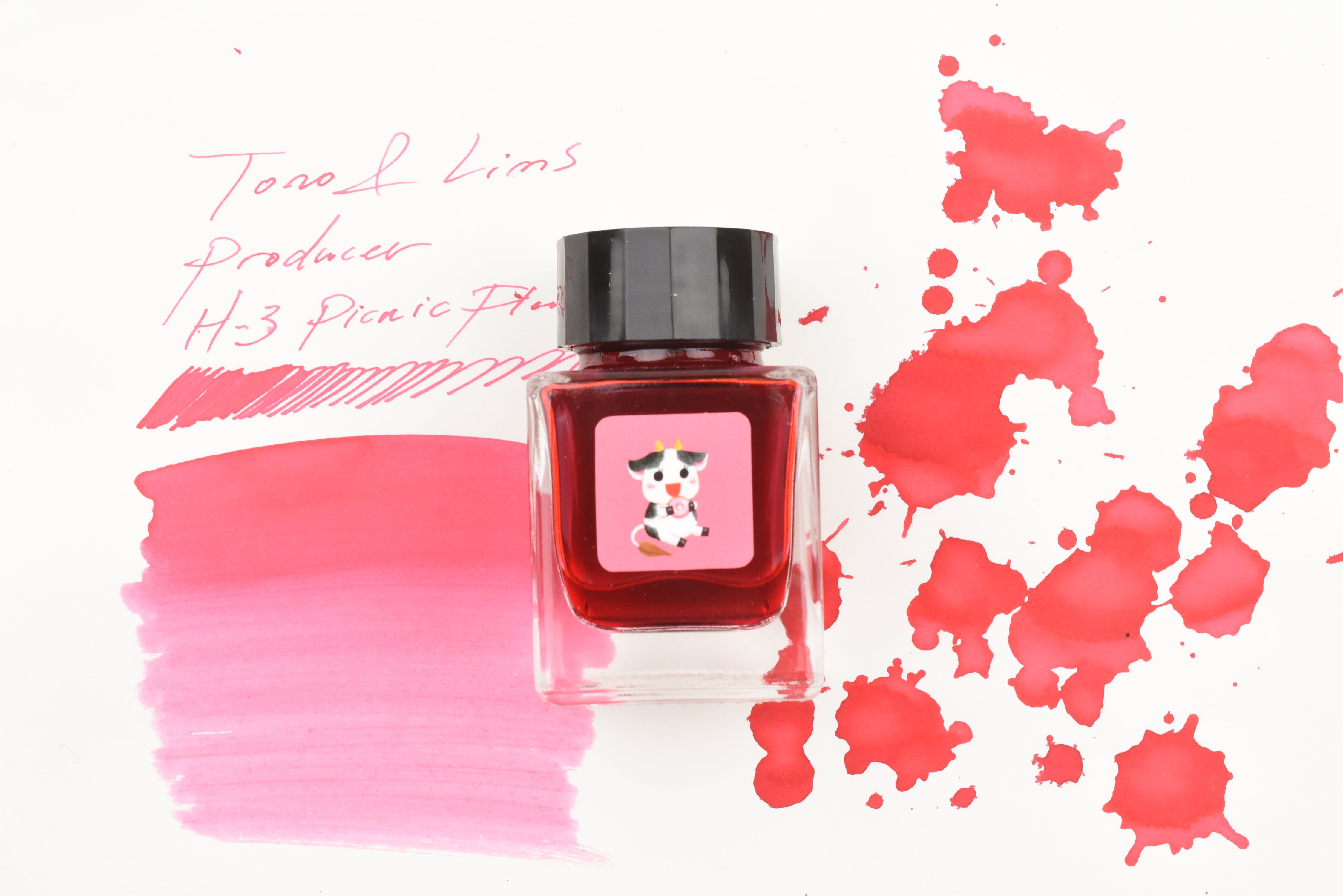 Tono & Lims Ink Bottle - Producer - H-3 Picnic Flower - 30ml