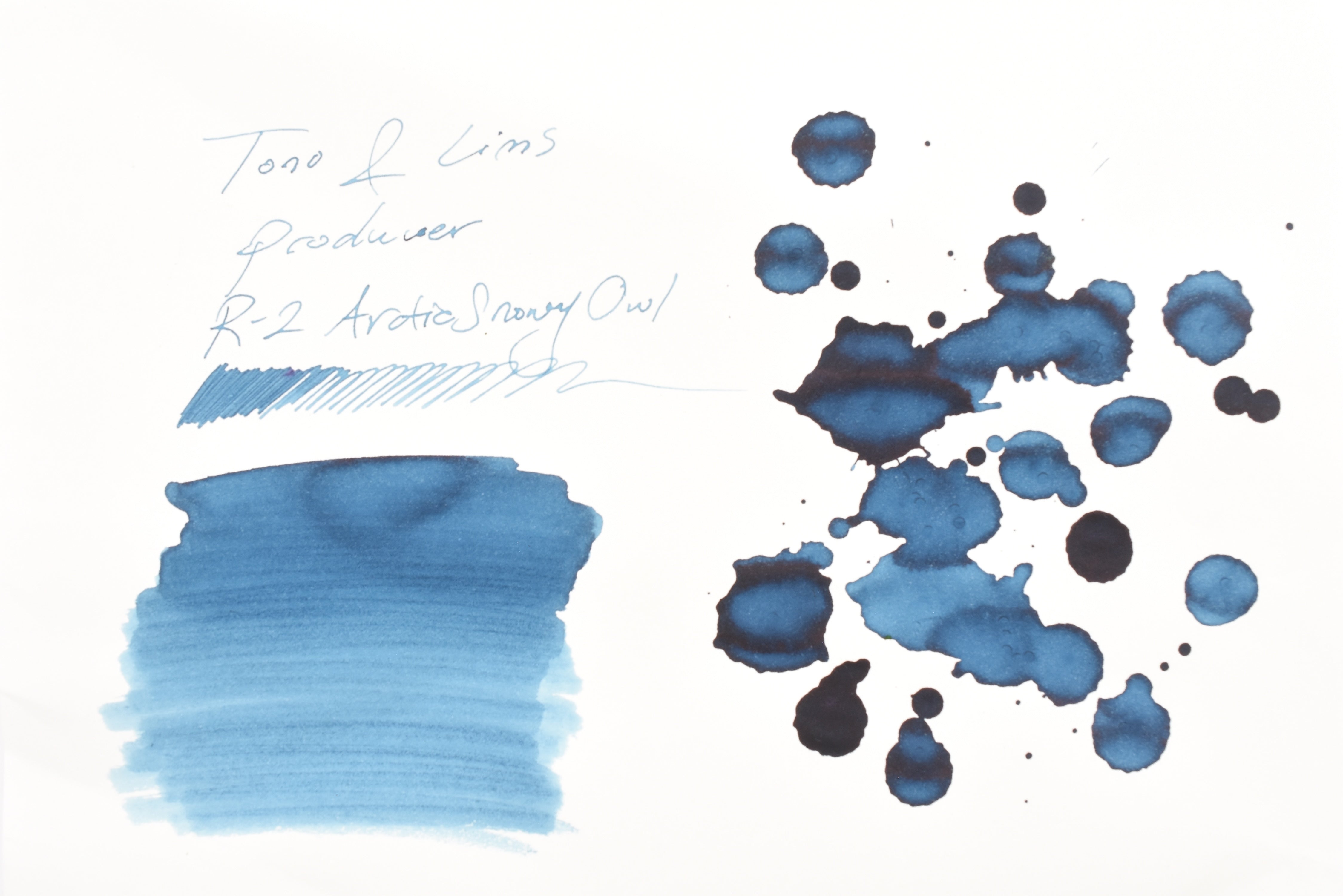 Tono & Lims Ink Bottle - Producer - R-2 Arctic Snowy Owl - 30ml