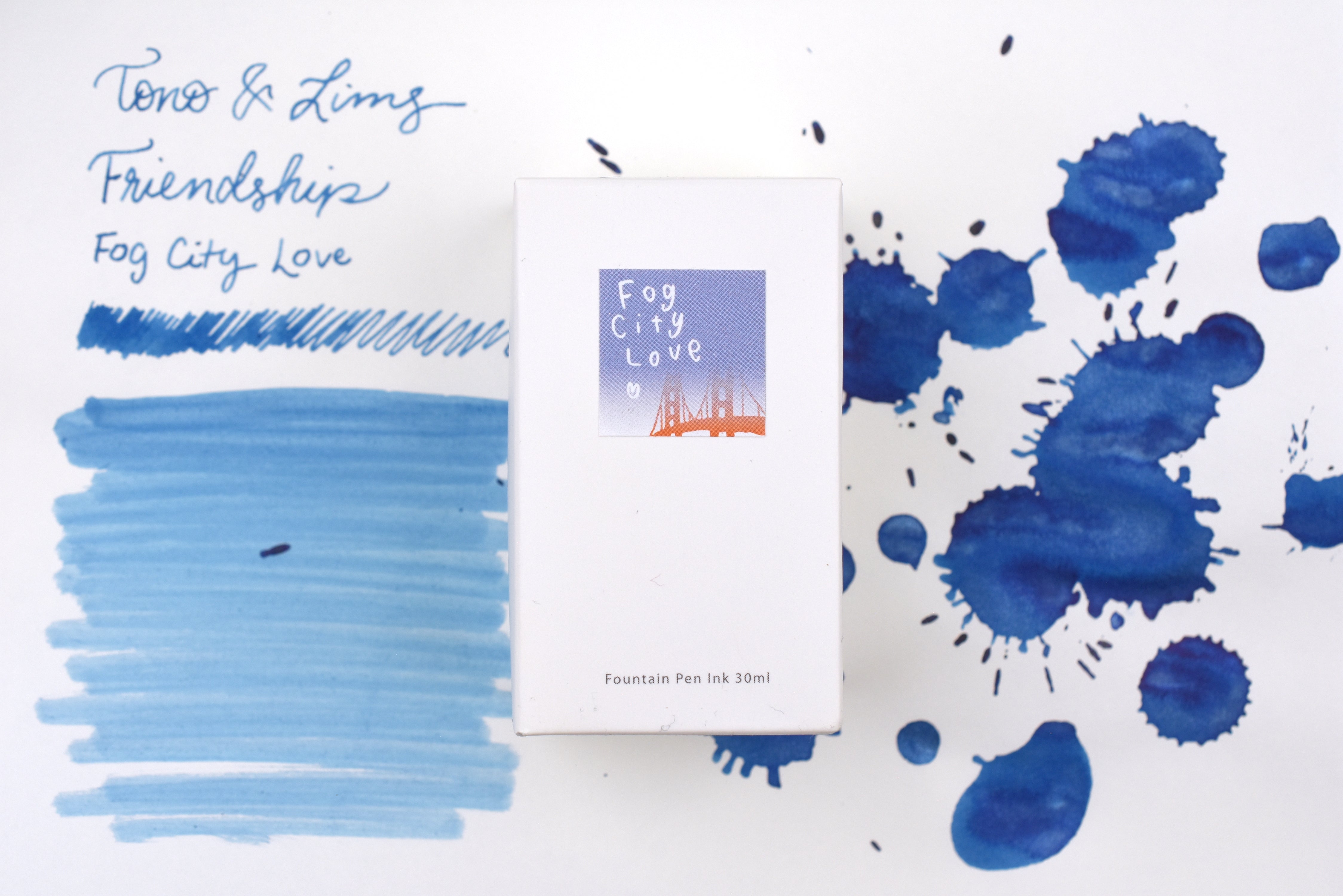 Tono & Lims Ink Bottle - Friendship - Fog City Love - 30ml