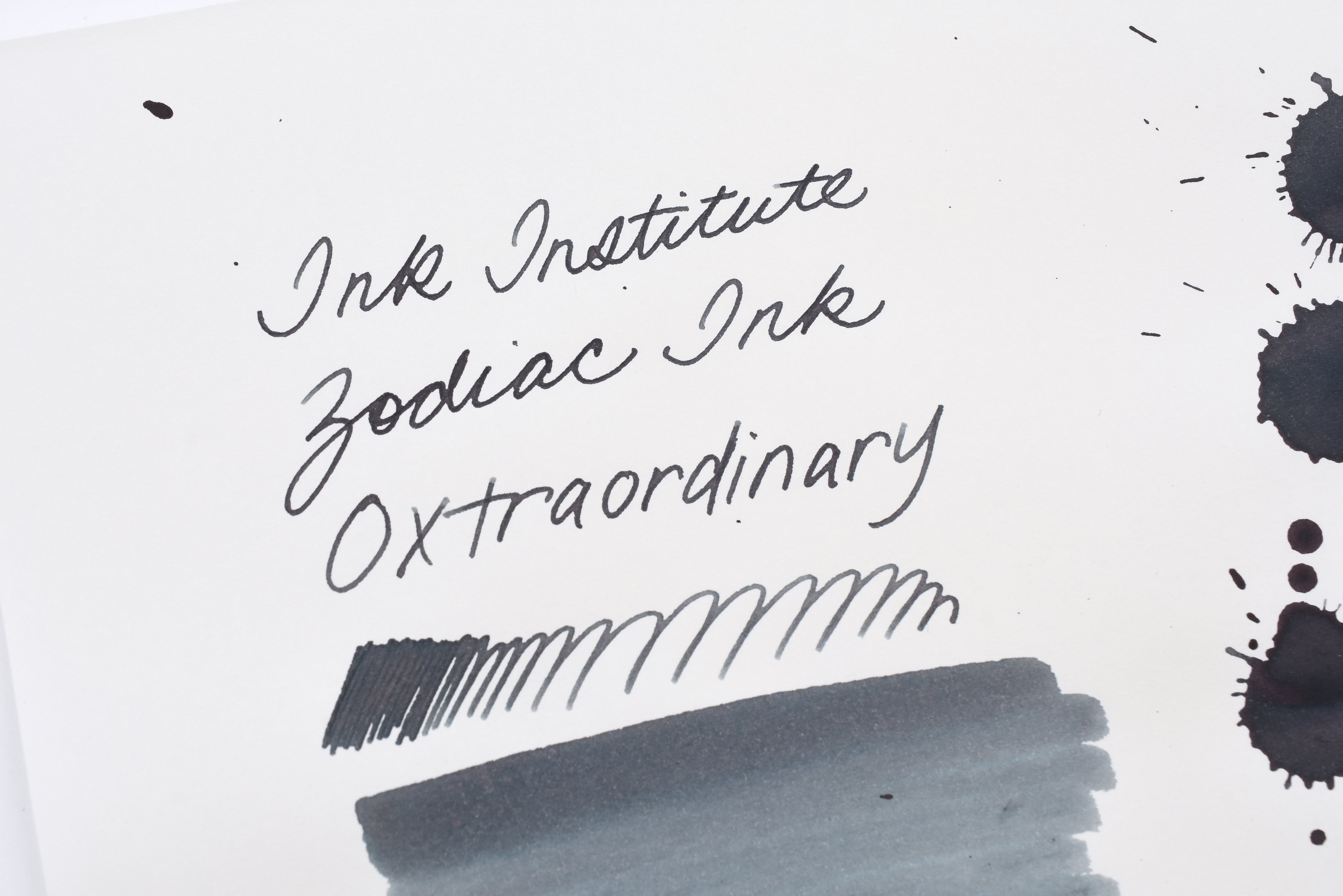 Ink Institute - Zodiac Ink - Oxtraordinary - Special Edition
