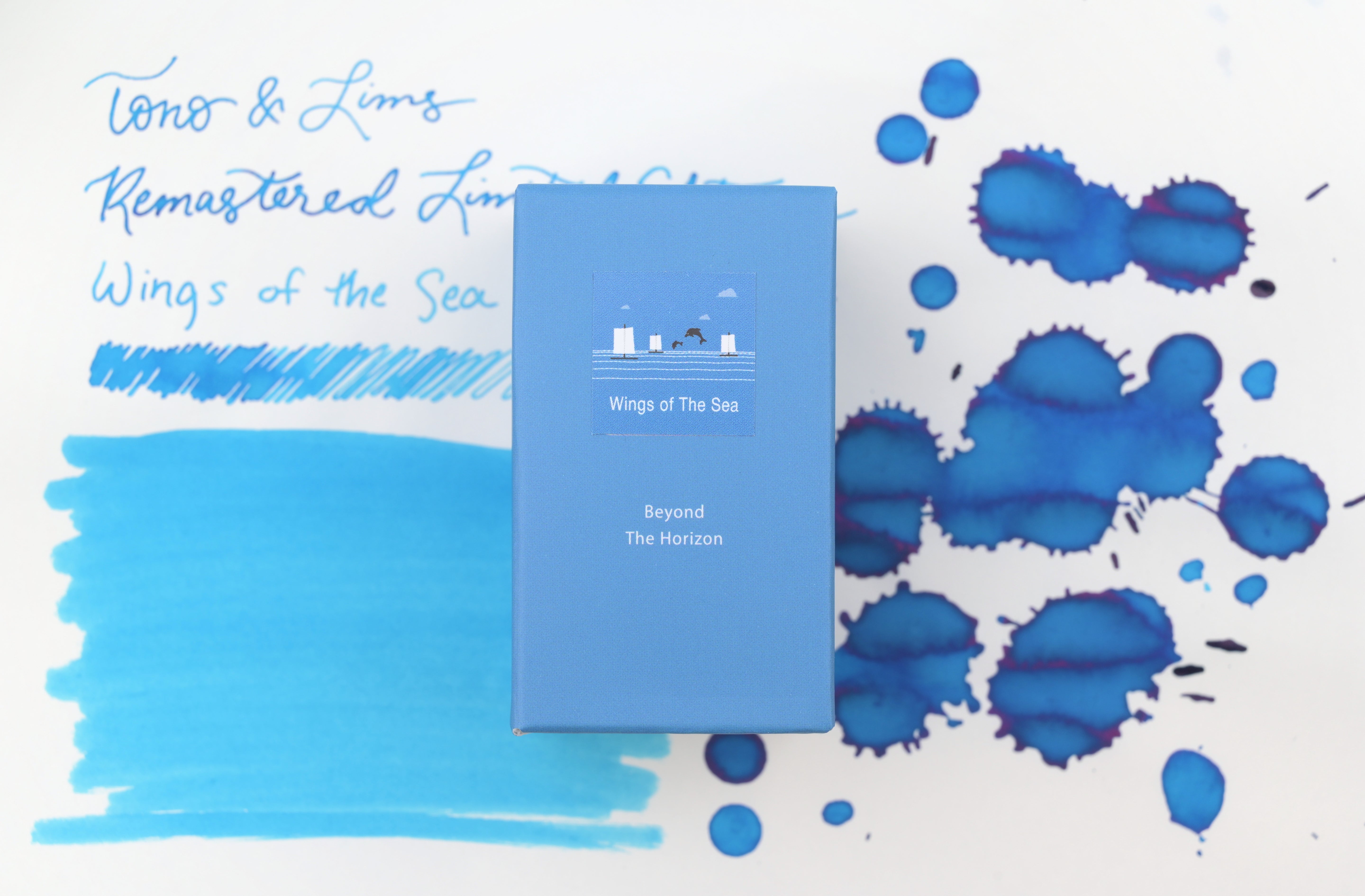 Tono & Lims Ink Bottle - Remastered Limited Edition - Wings of the Sea - 30ml (Overseas Exclusive)