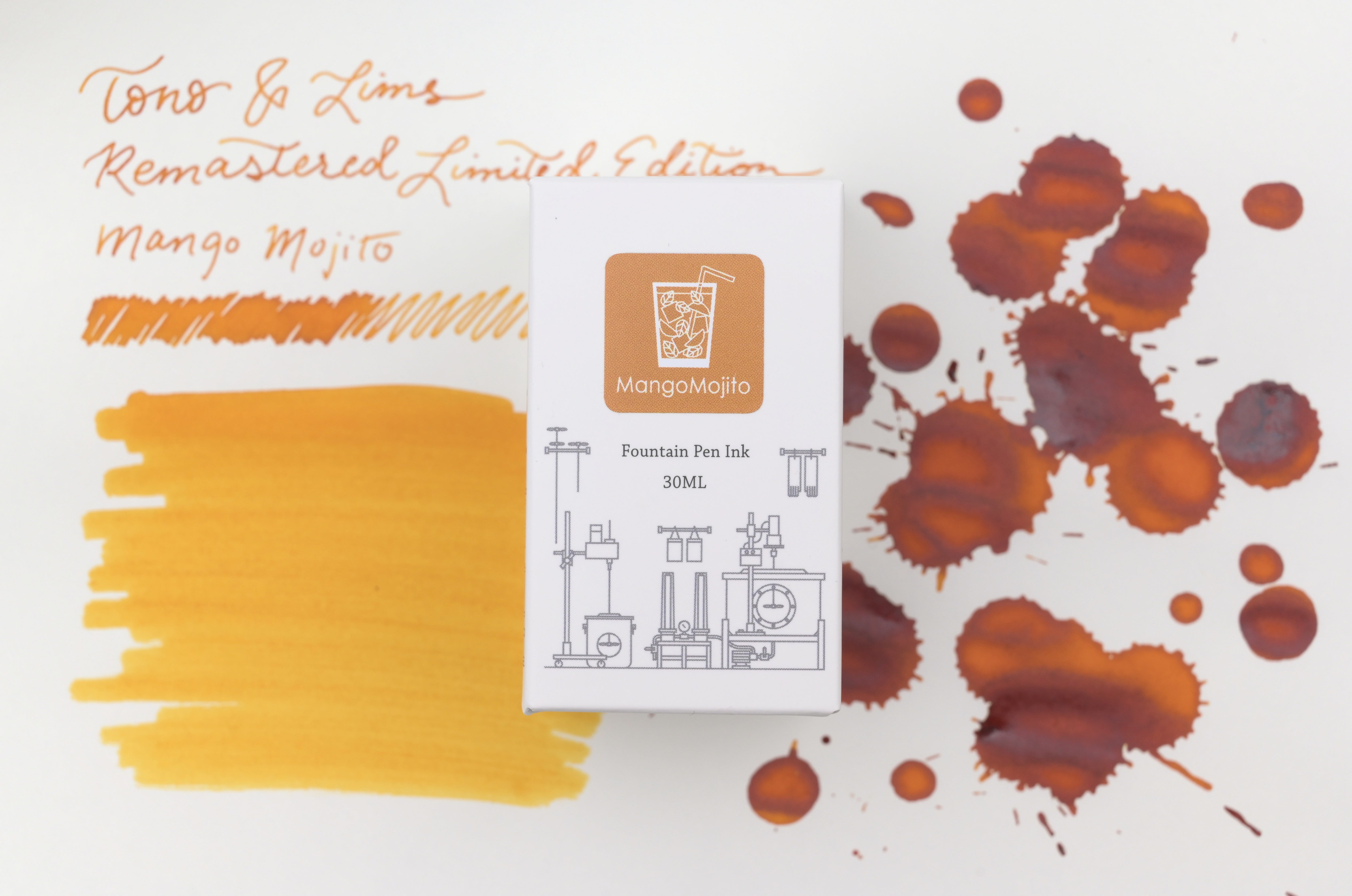 Tono & Lims Ink Bottle - Remastered Limited Edition - Mango Mojito - 30ml (Overseas Exclusive)